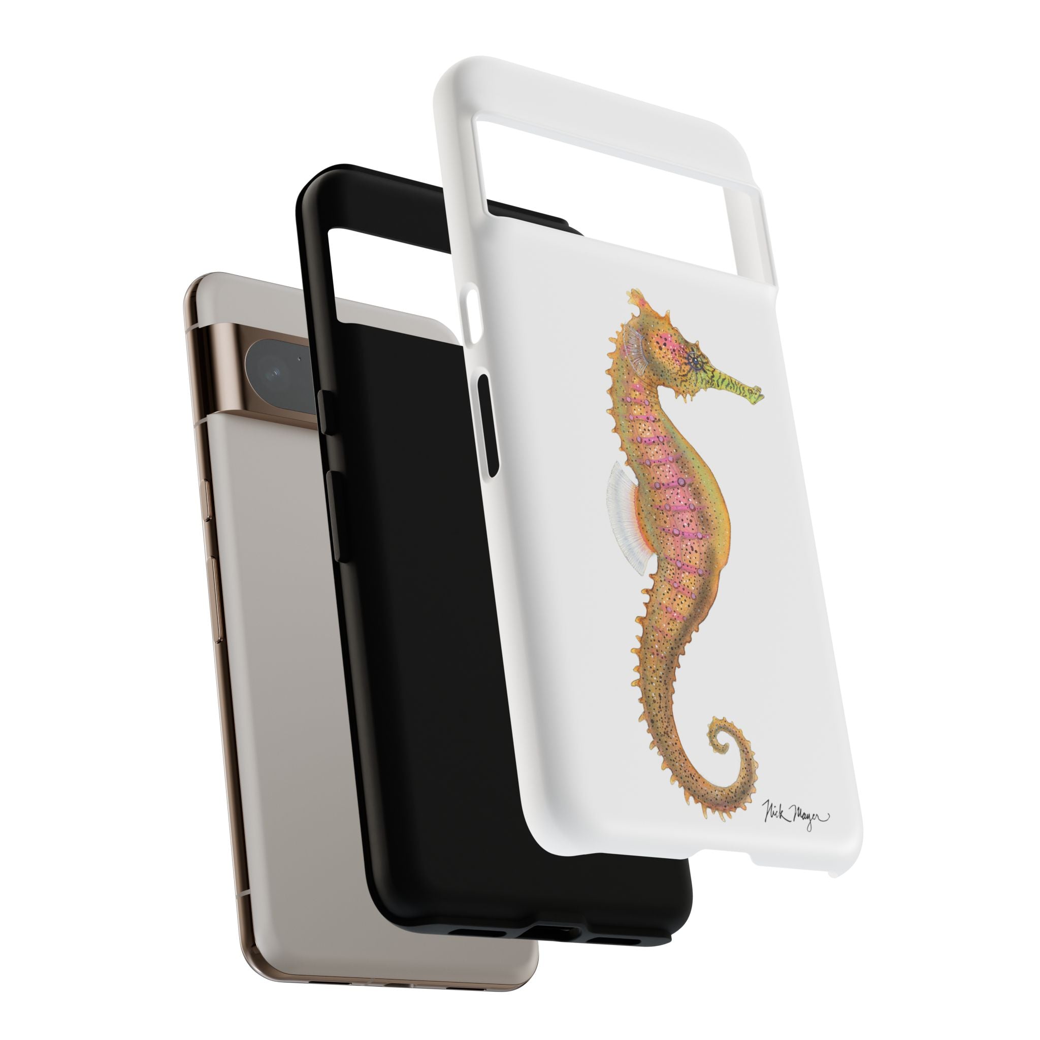 Pink Seahorse Phone Case (Samsung)