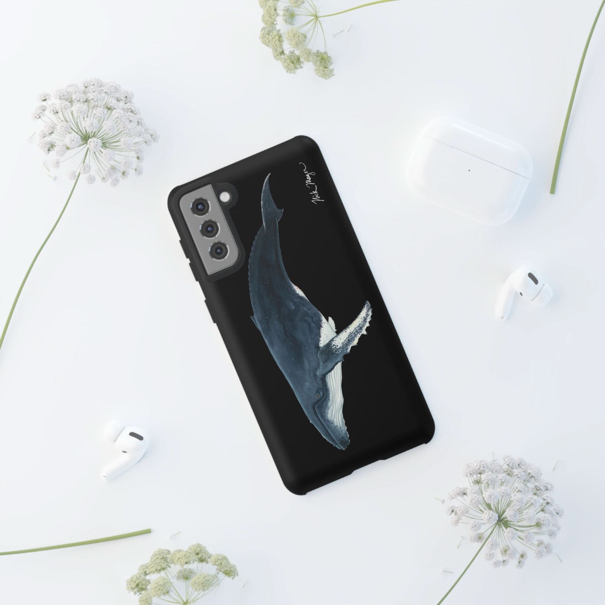 Humpback Black Phone Case (iPhone 16 & Samsung)