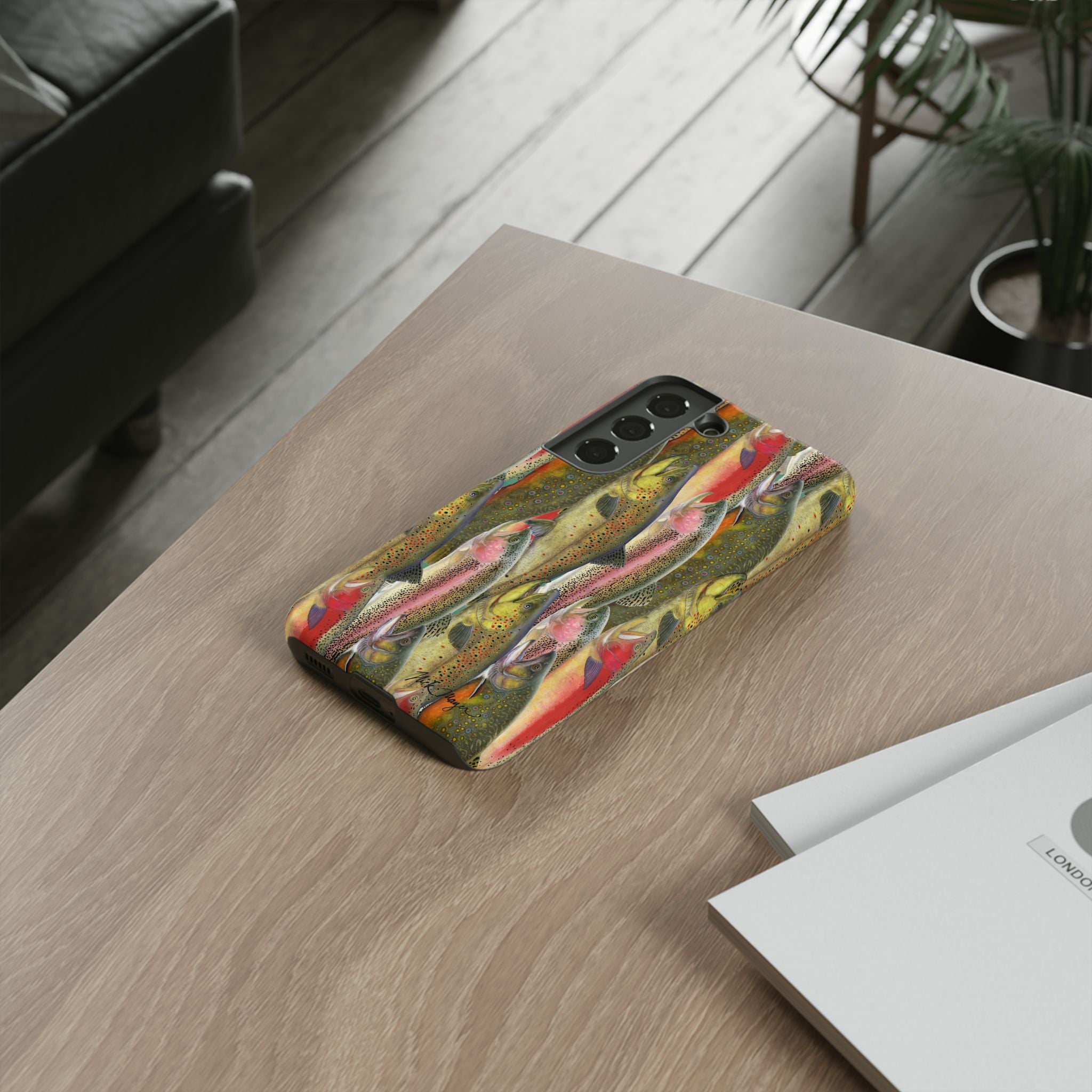 NEW Trout Angler Phone Case (Samsung) Printify