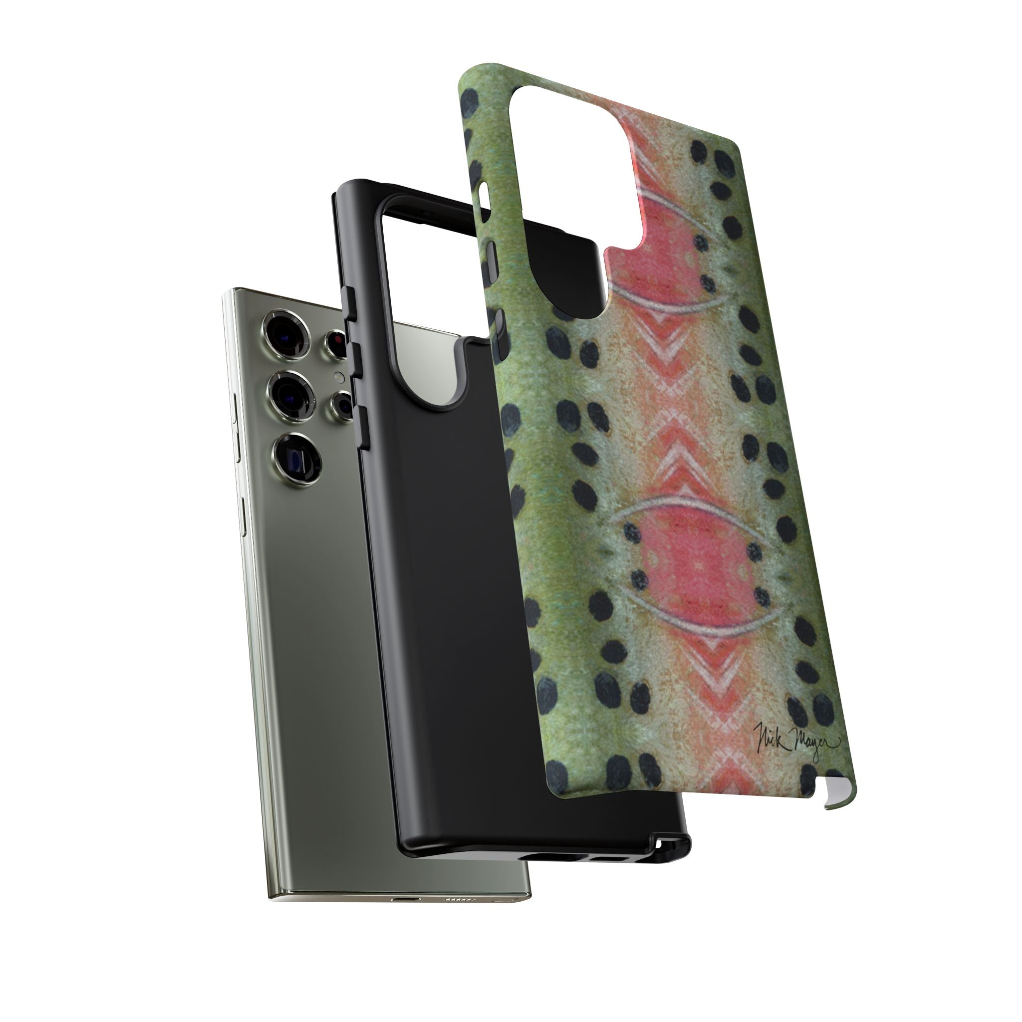 Rainbow Trout Pattern Phone Case (Samsung) Printify