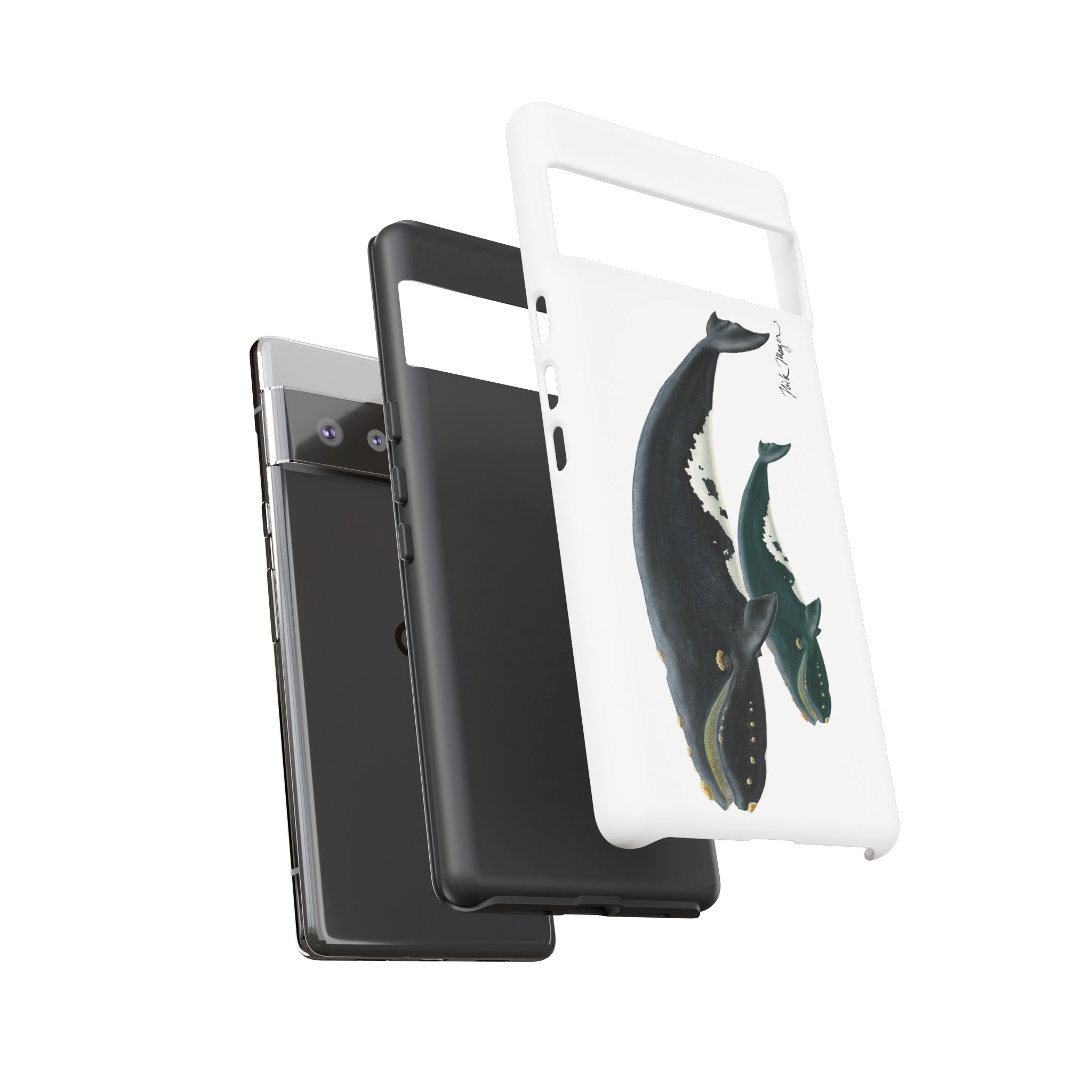 Mother & Calf Right Whale Phone Case (Samsung)
