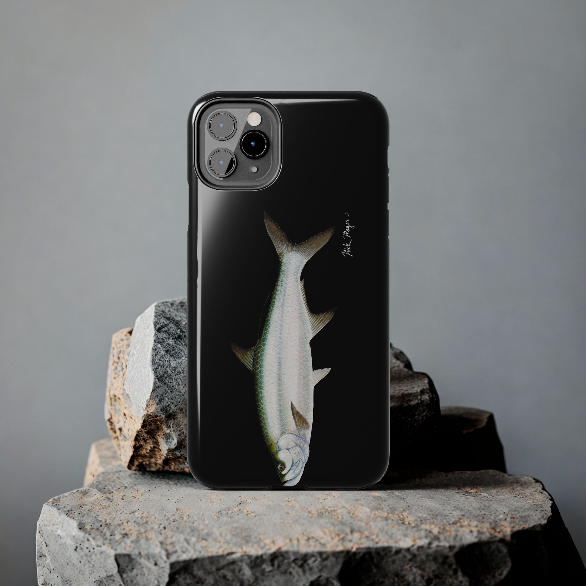 Tarpon Black Phone Case (iPhone)
