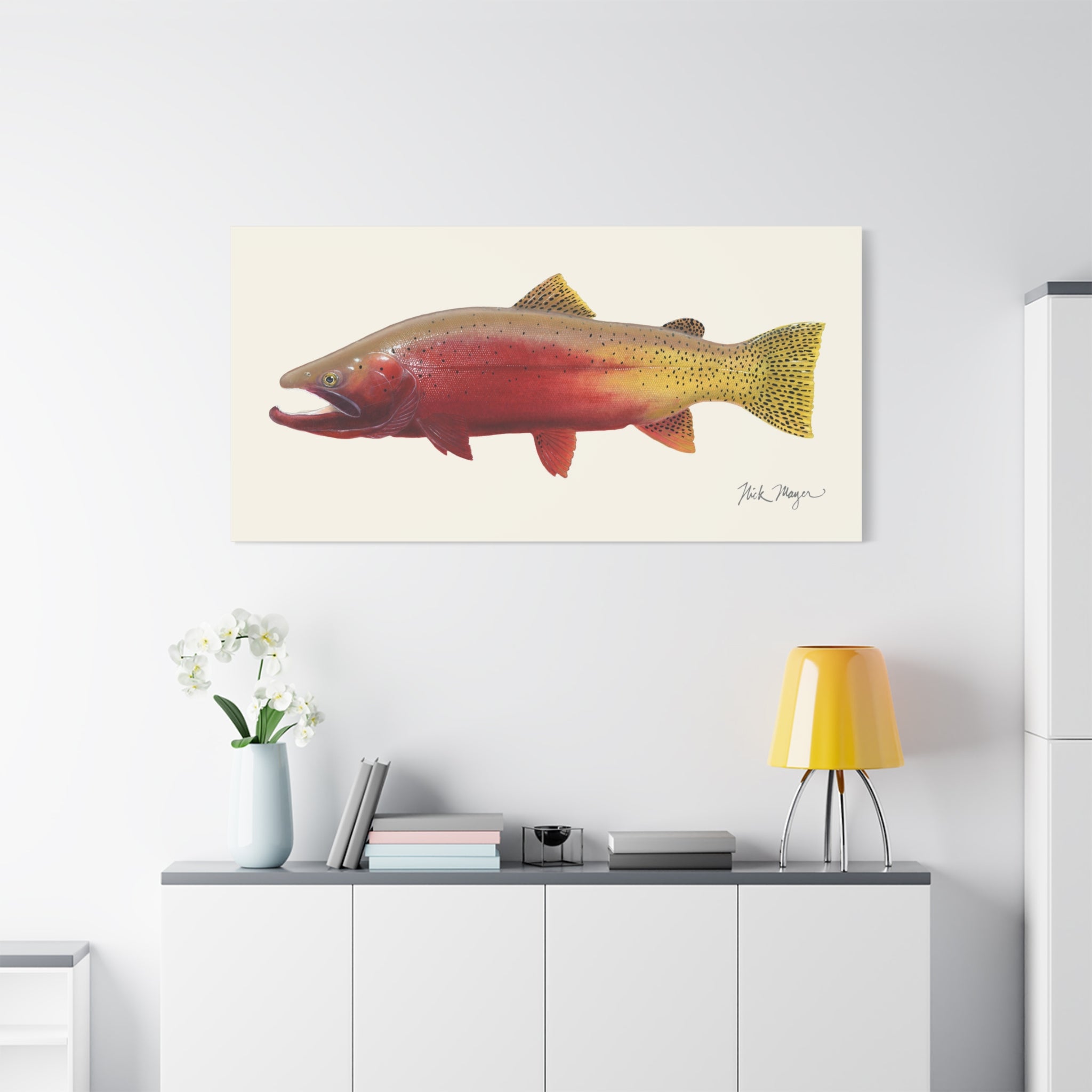 Cutthroat Trout II Canvas Print Printify