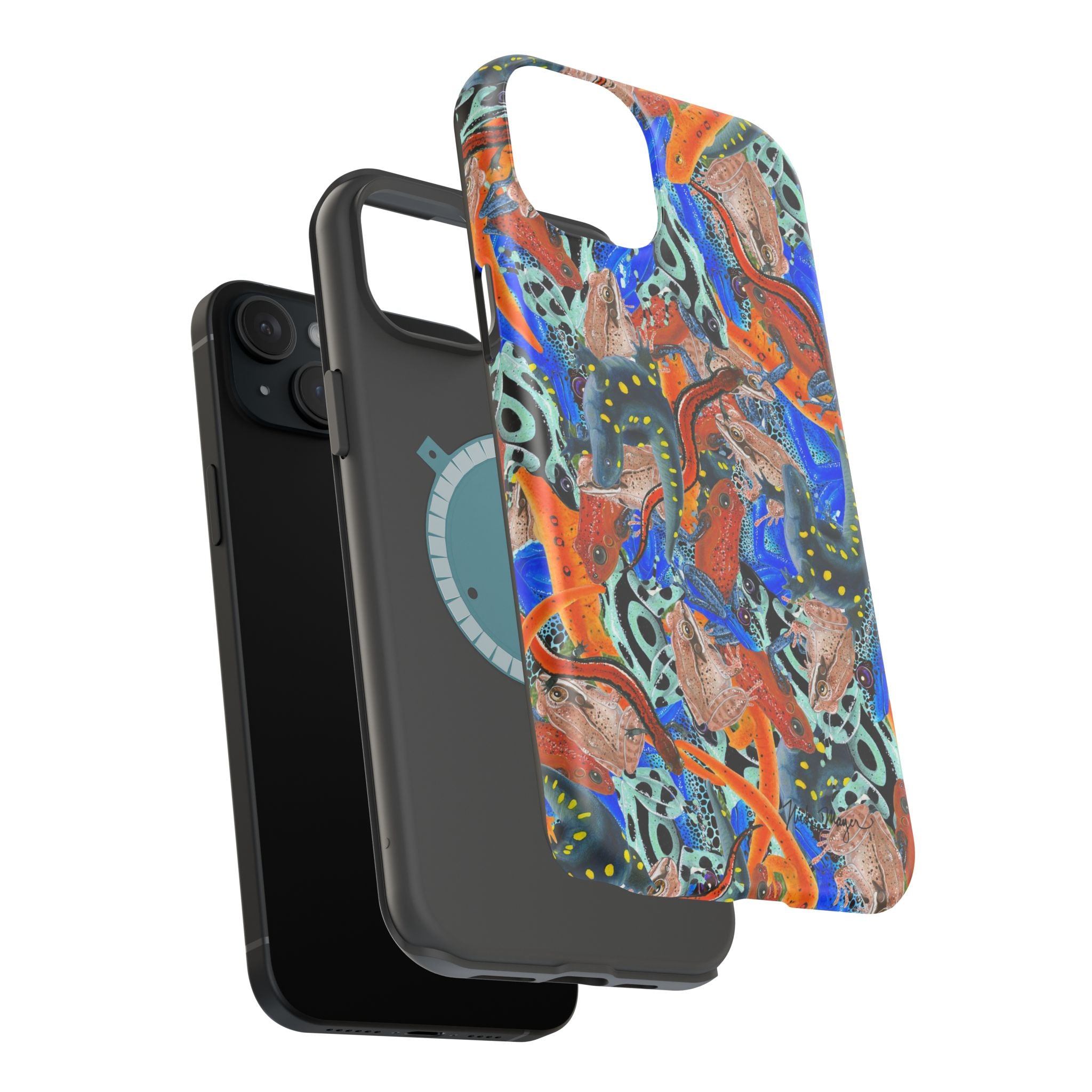 NEW Frogs and Salamanders MagSafe iPhone Case