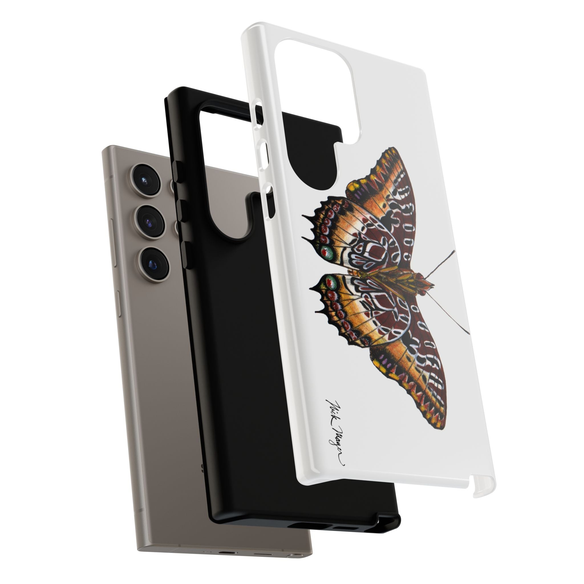 Black Bordered Charaxes Phone Case (Samsung)