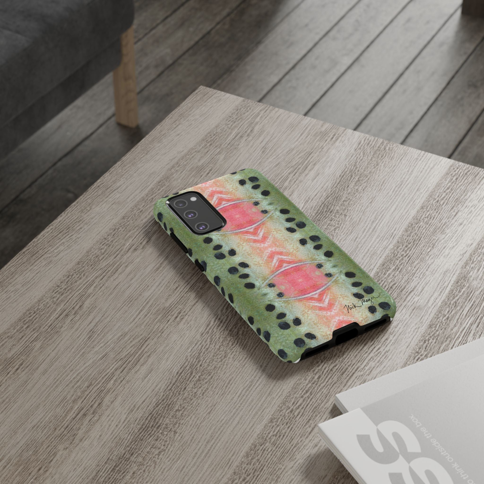 Rainbow Trout Pattern Phone Case (Samsung) Printify