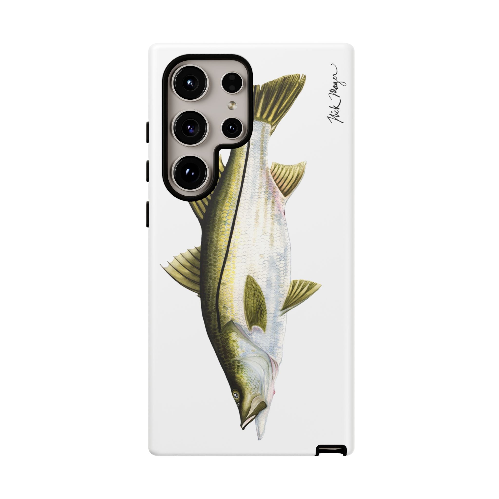 Snook White Phone Case (Samsung)