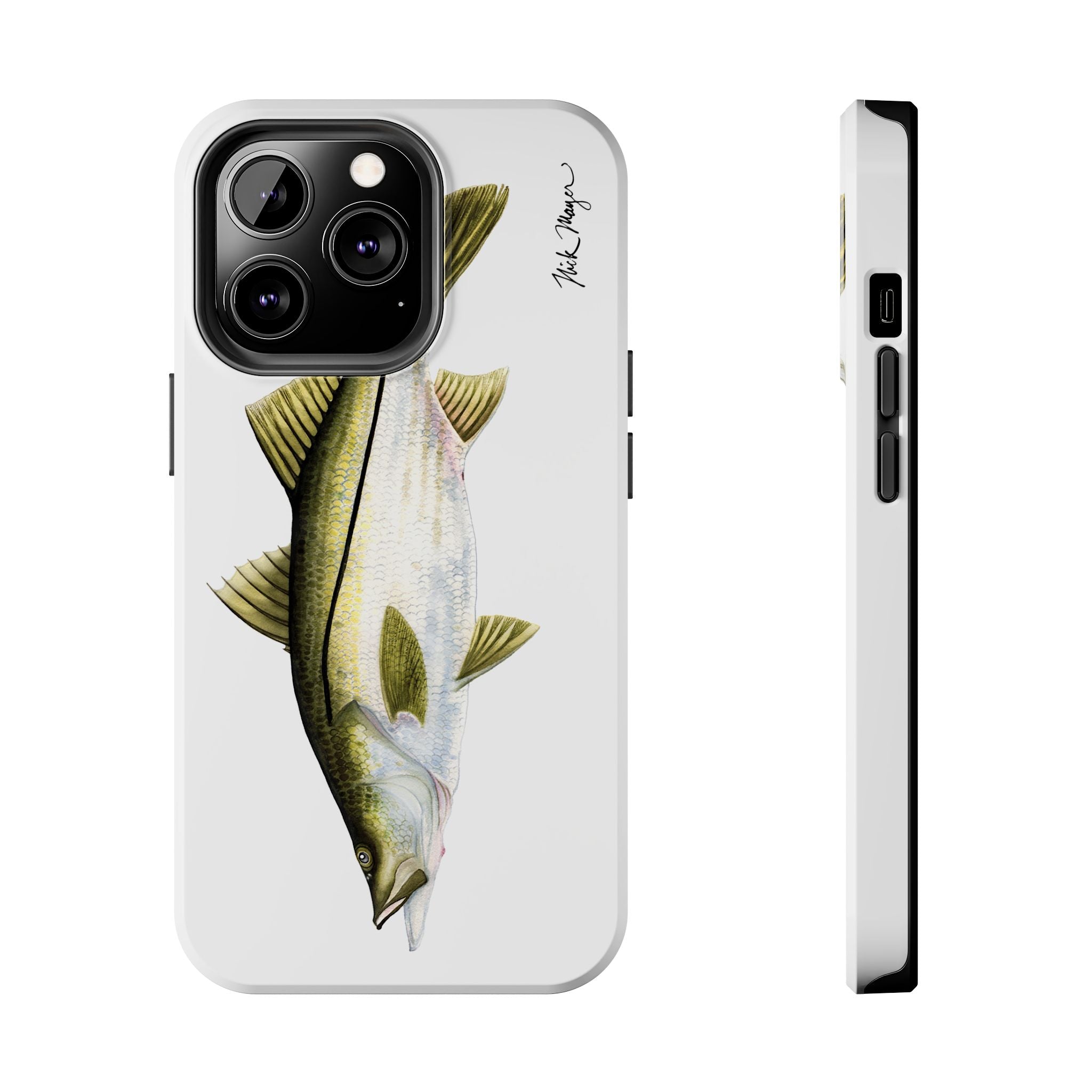 Snook White Phone Case (iPhone)