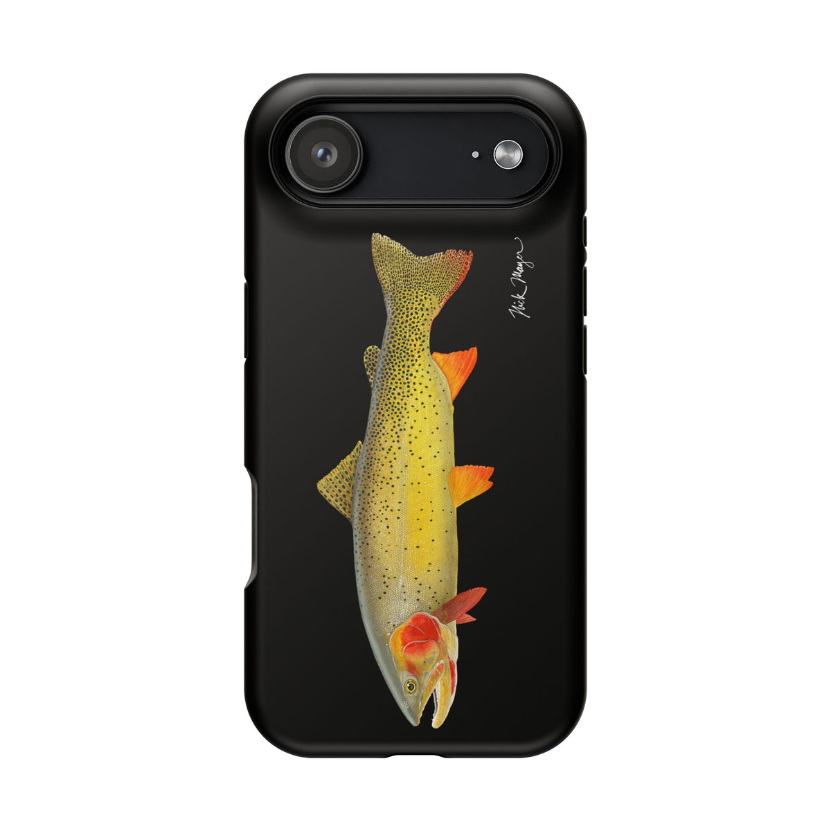 Cutthroat Trout 1 Black MagSafe iPhone Case Printify