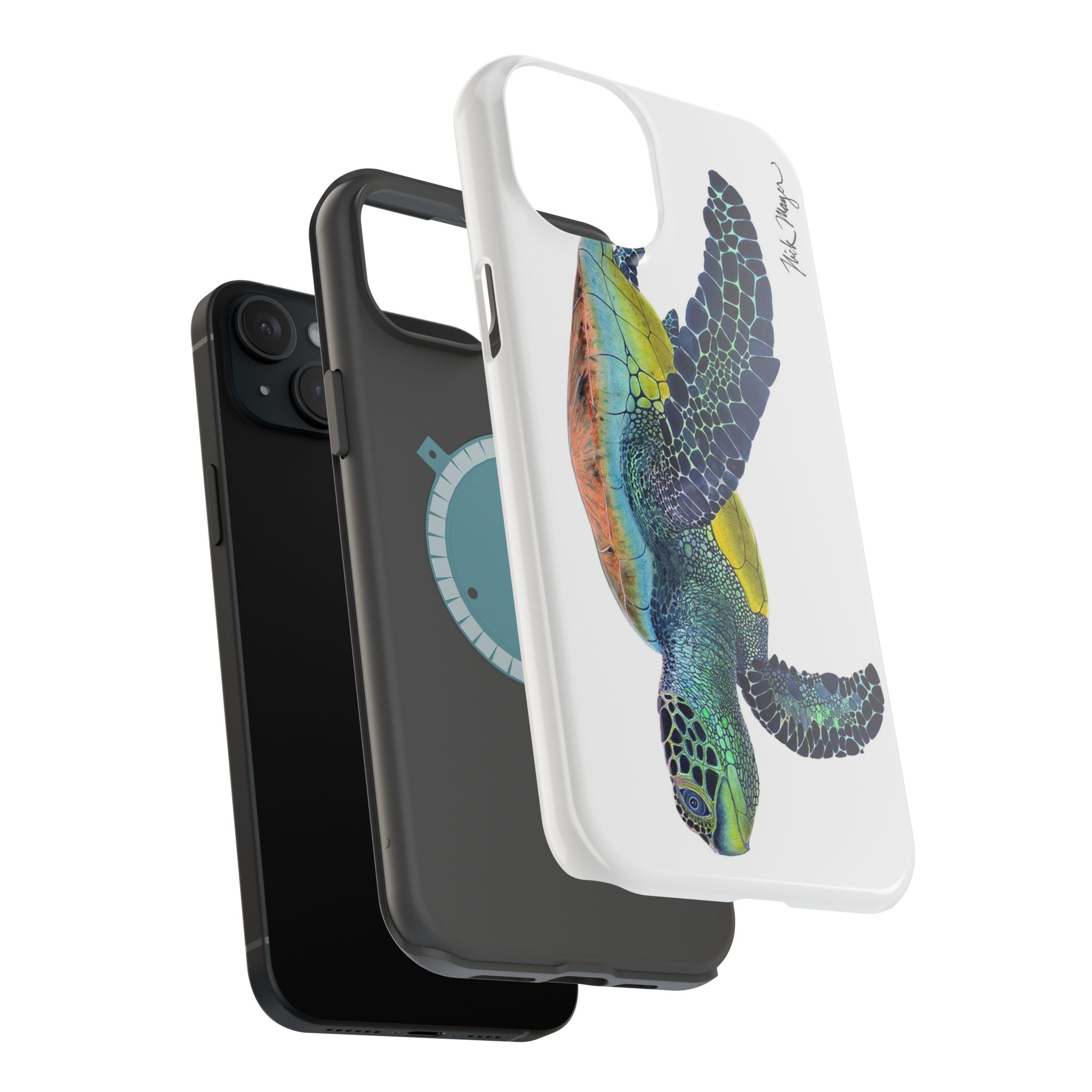 Green Sea Turtle II MagSafe iPhone Case