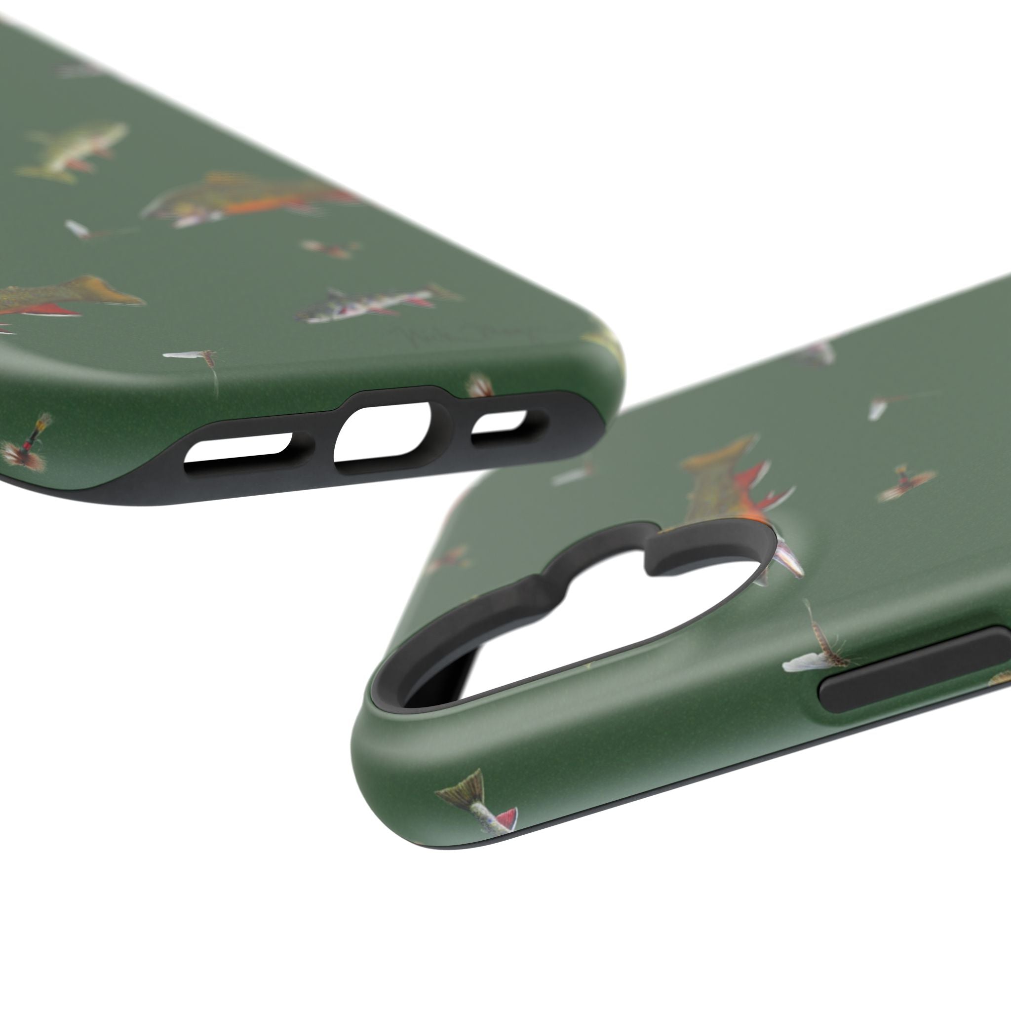 Trout and Flies MagSafe iPhone Case