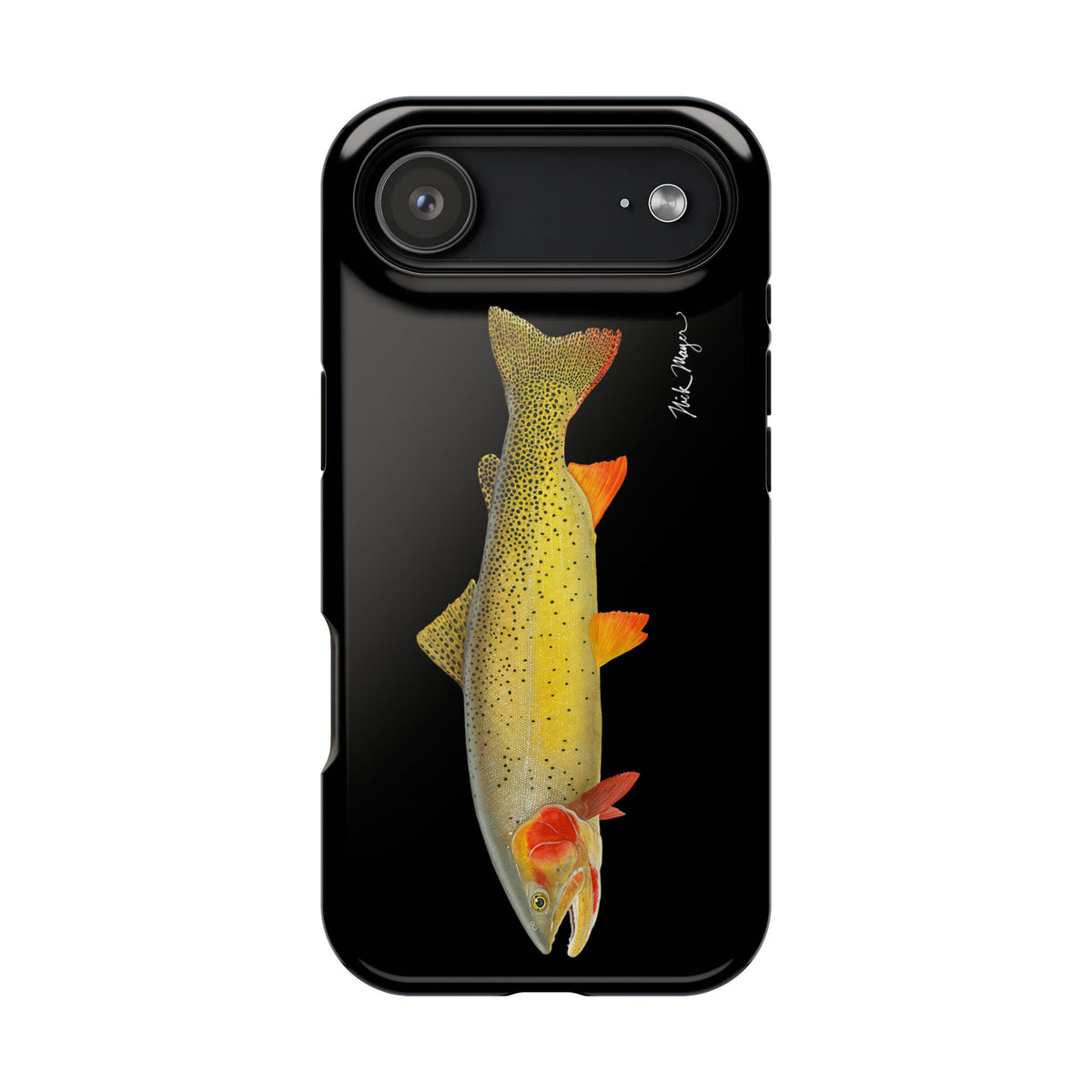 Cutthroat Trout 1 Black MagSafe iPhone Case Printify