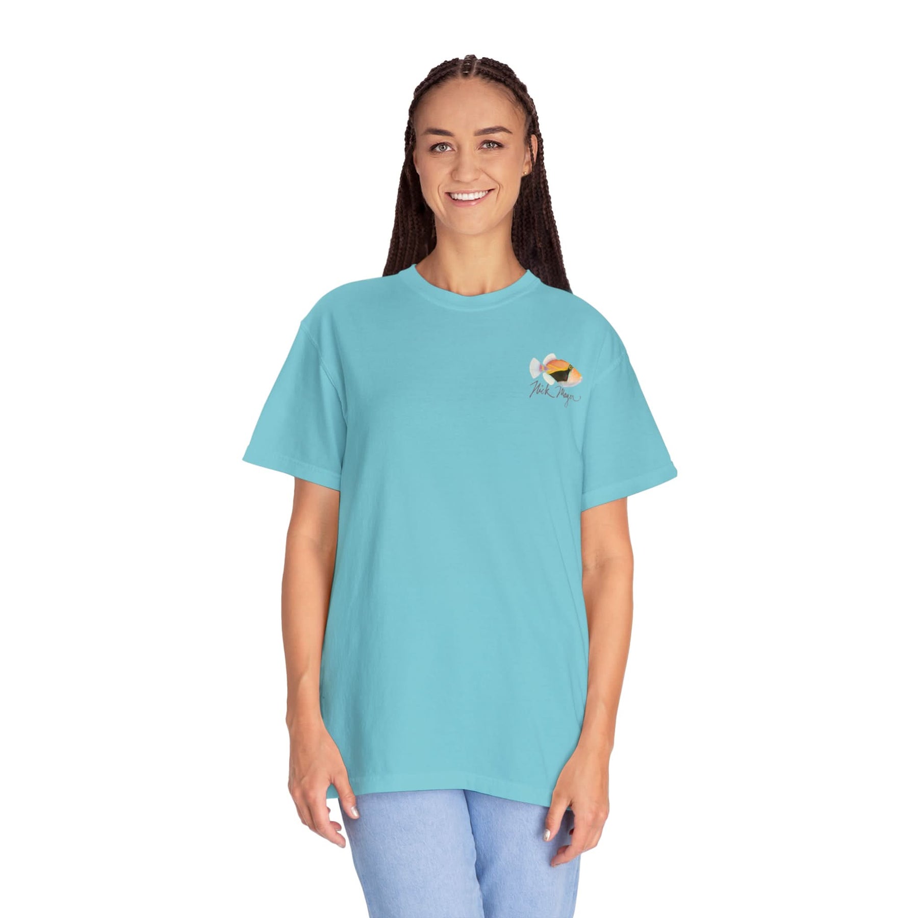 Humuhumu Premium Front & Back Comfort Colors Tee