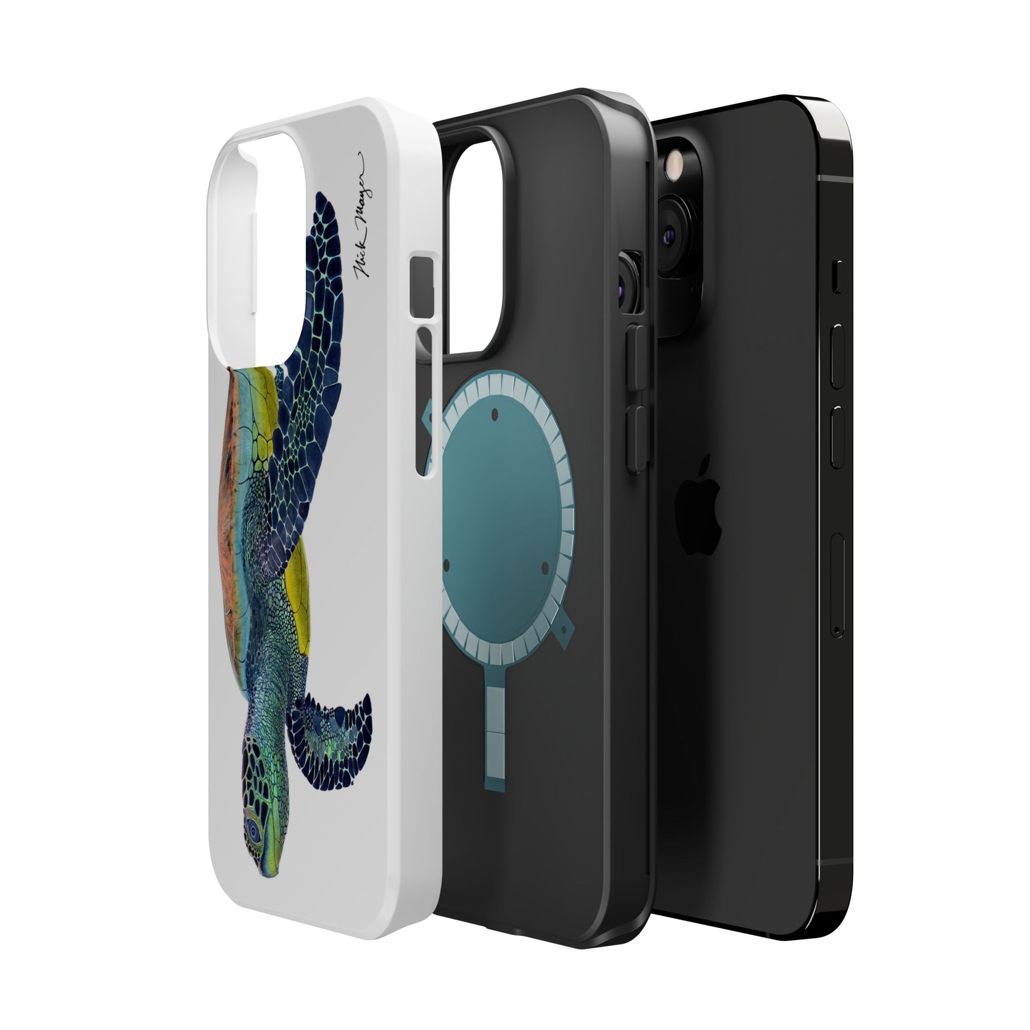 Green Sea Turtle II MagSafe iPhone Case