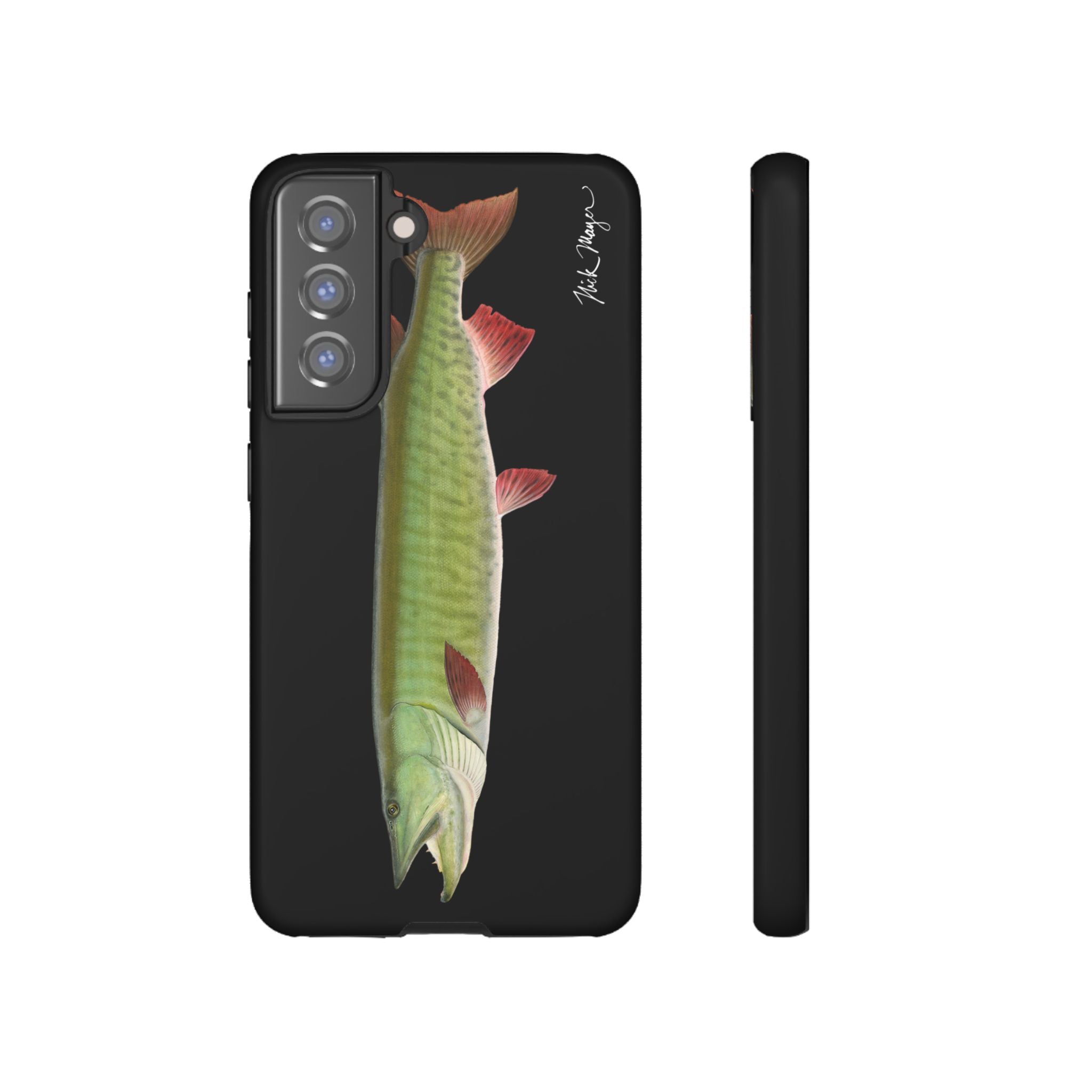 Trophy Muskie Black Phone Case (Samsung)