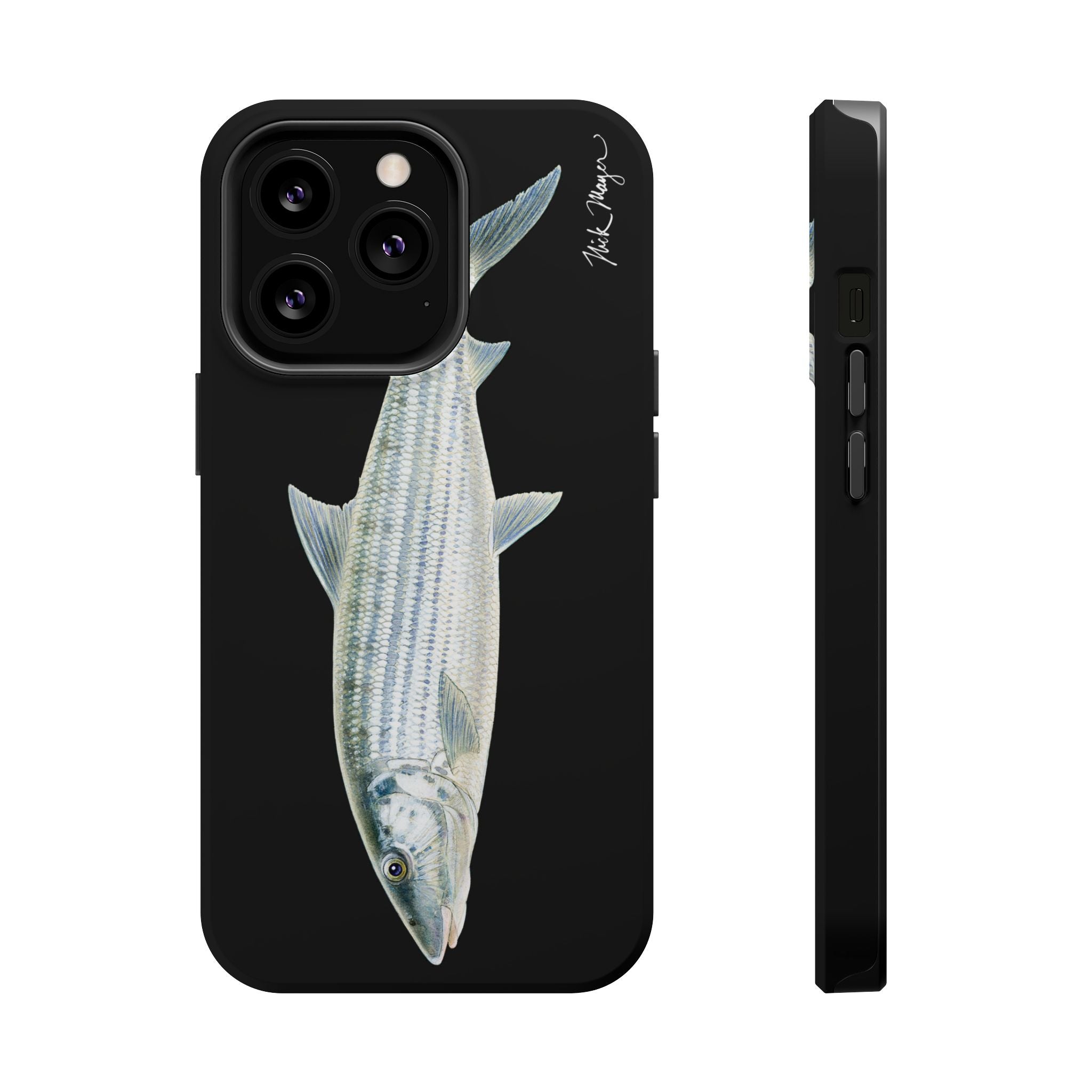 Bonefish MagSafe Black iPhone Case