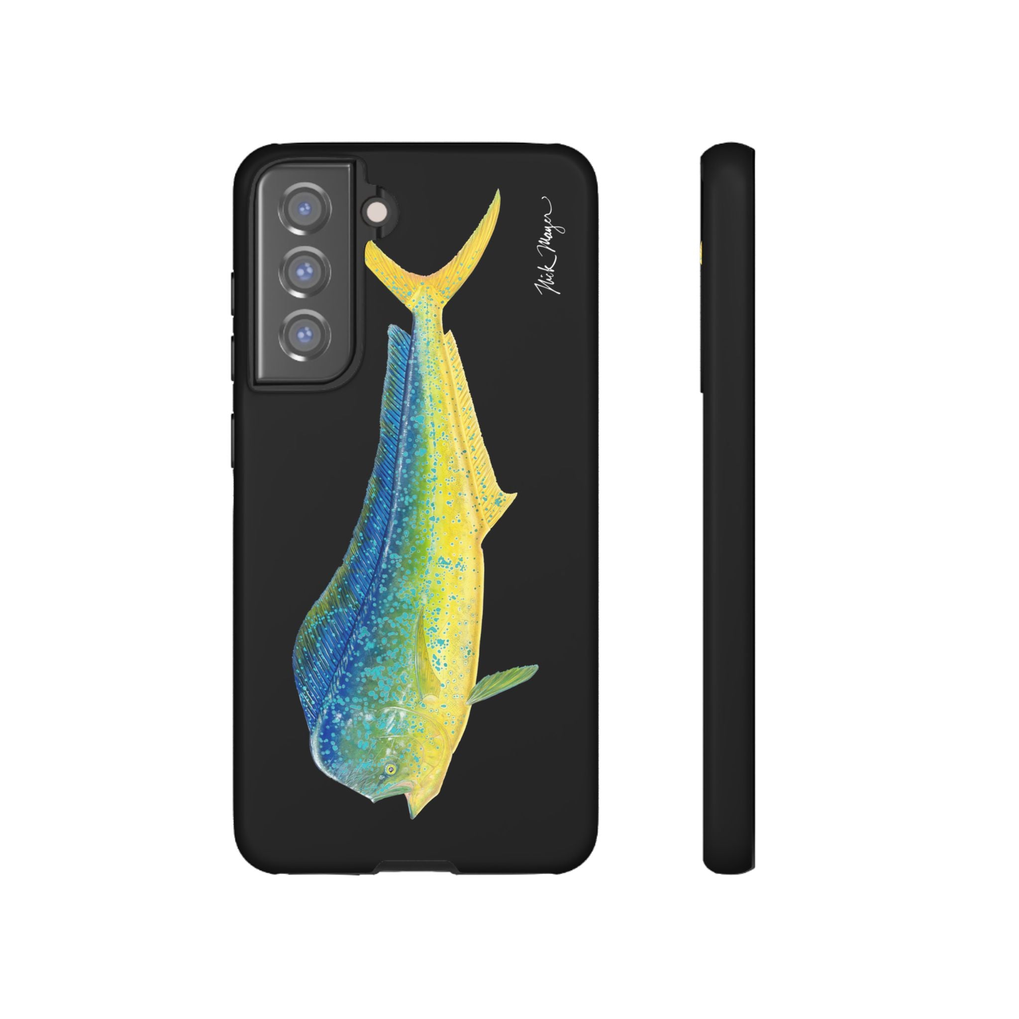 Bull Mahi Black Phone Case (Samsung)