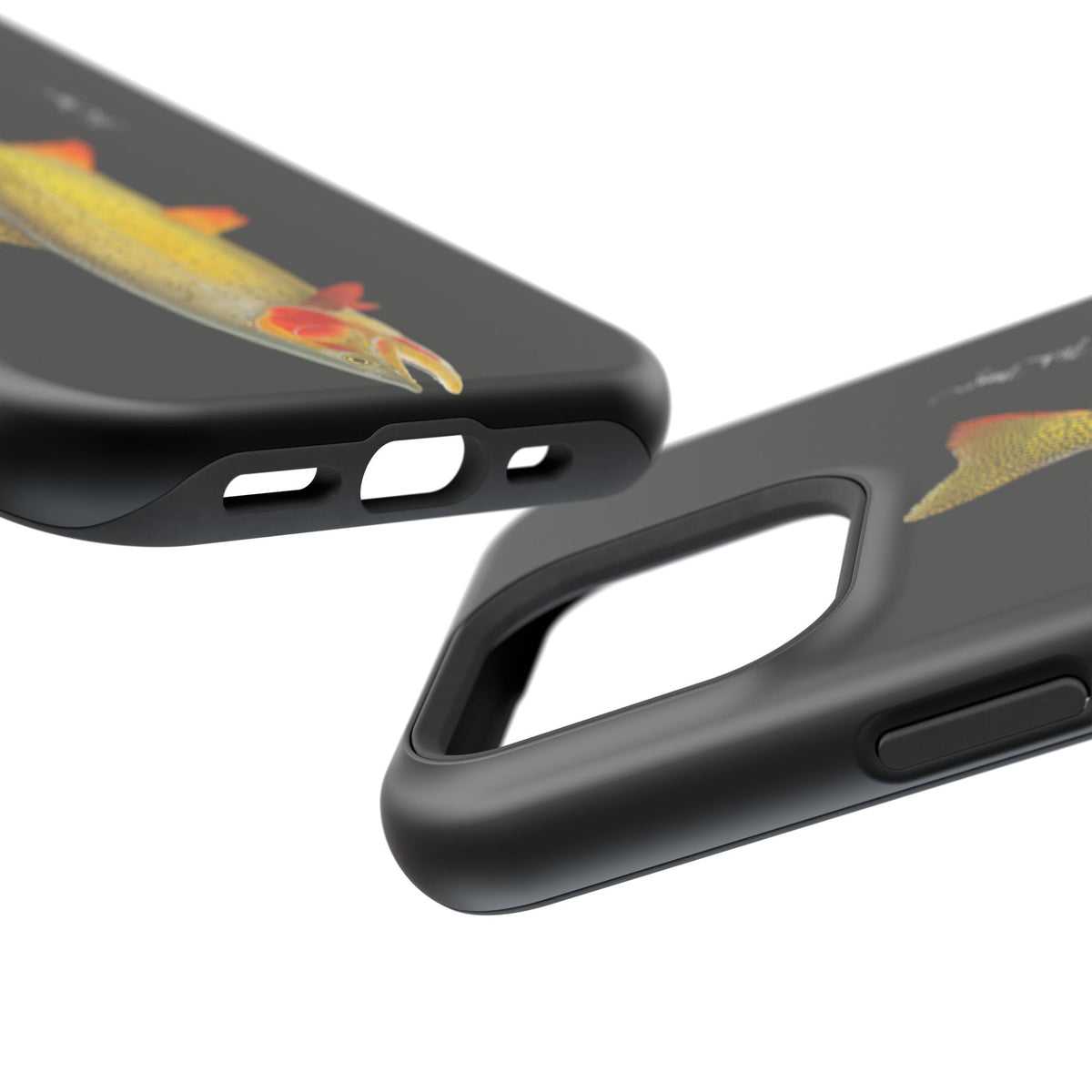 Cutthroat Trout 1 Black MagSafe iPhone Case Printify