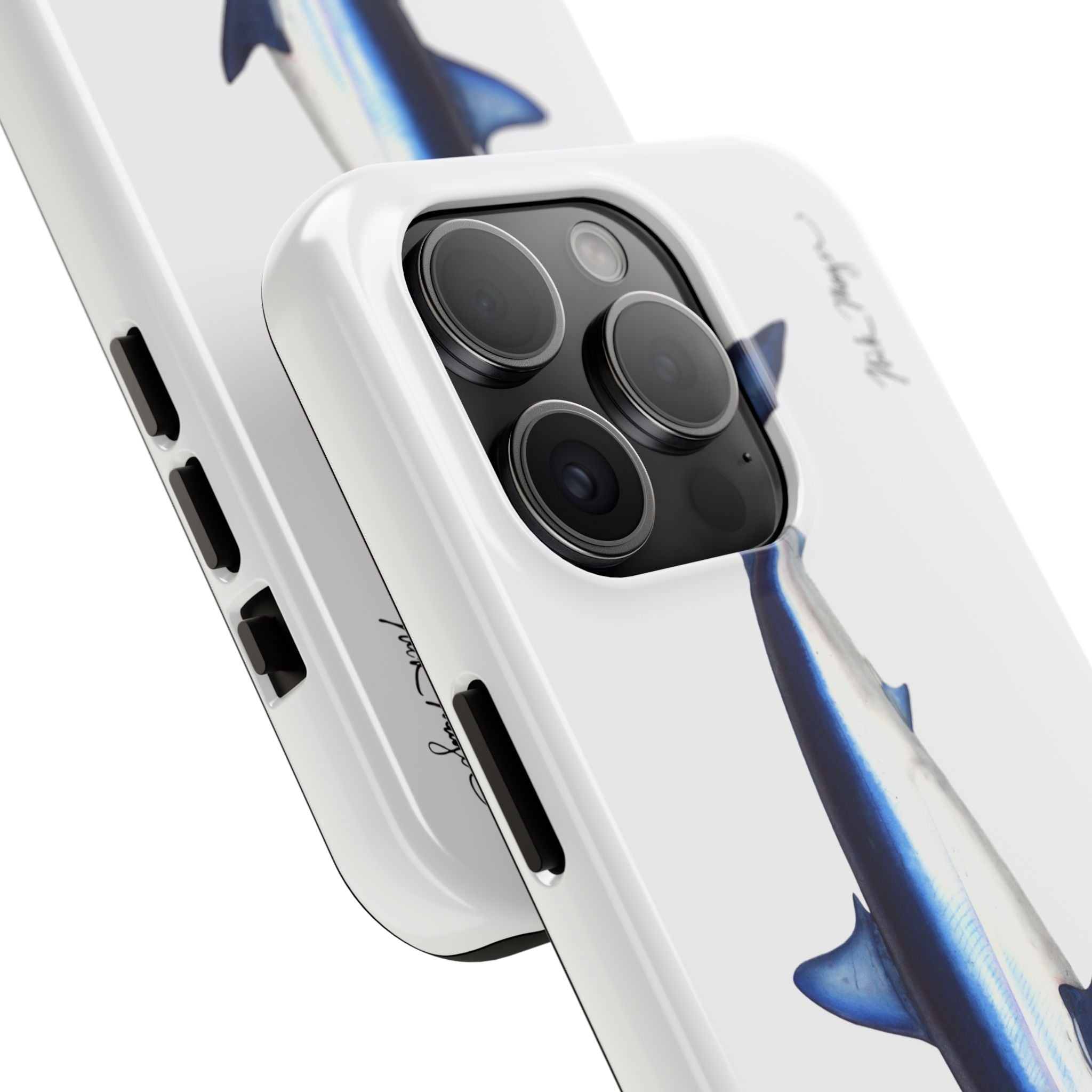 Mako Shark White Phone Case (iPhone)