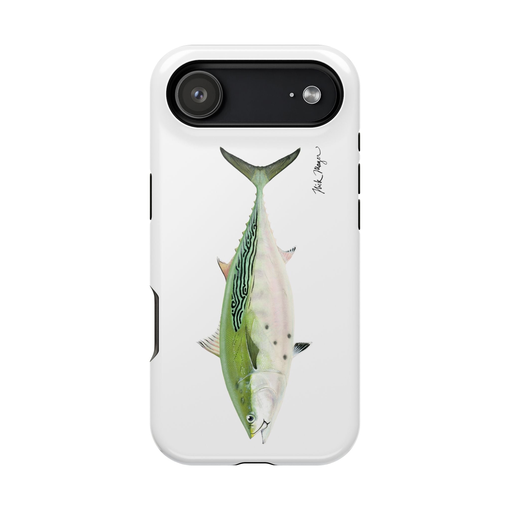 Albie MagSafe White iPhone Case