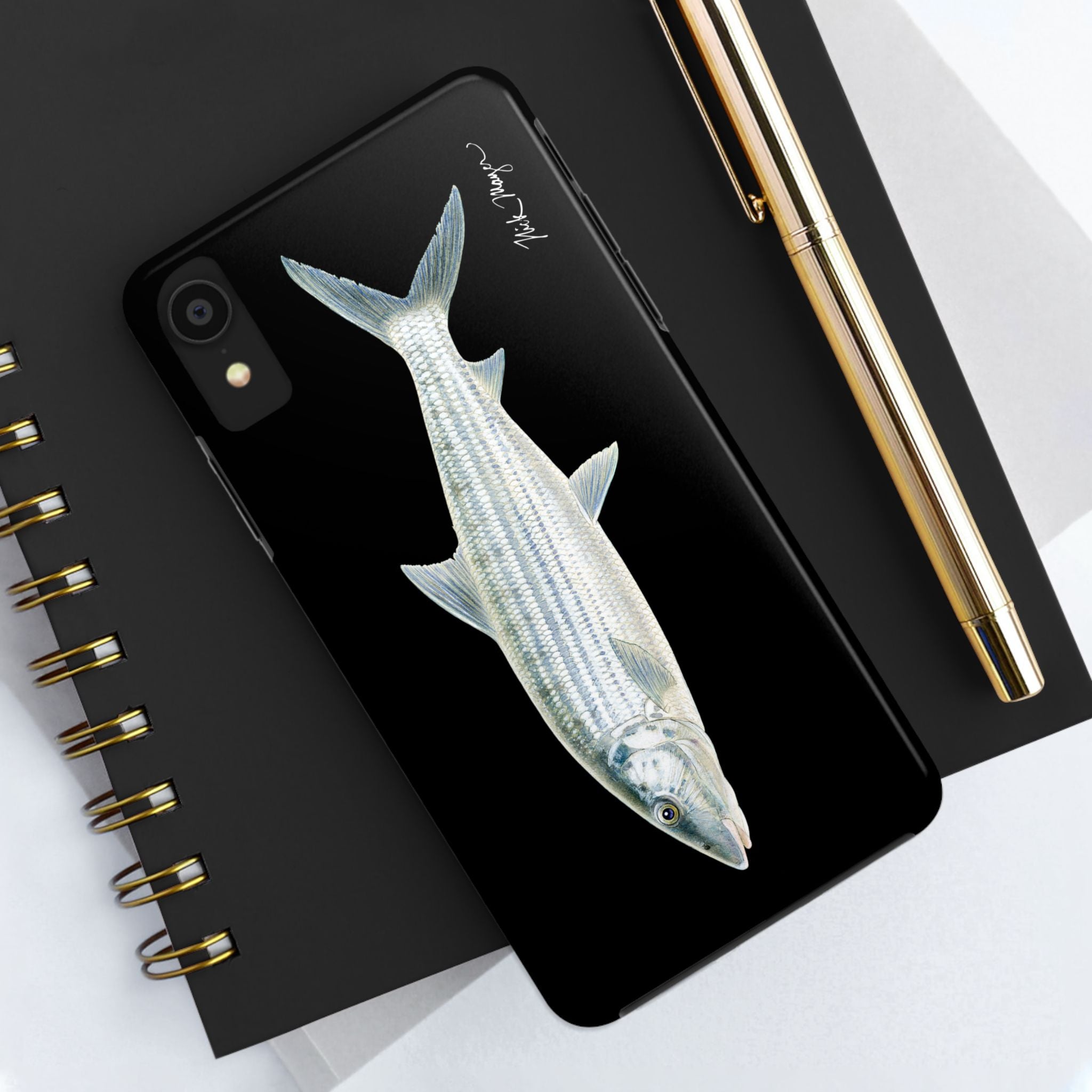 Bonefish Black Phone Case (iPhone)