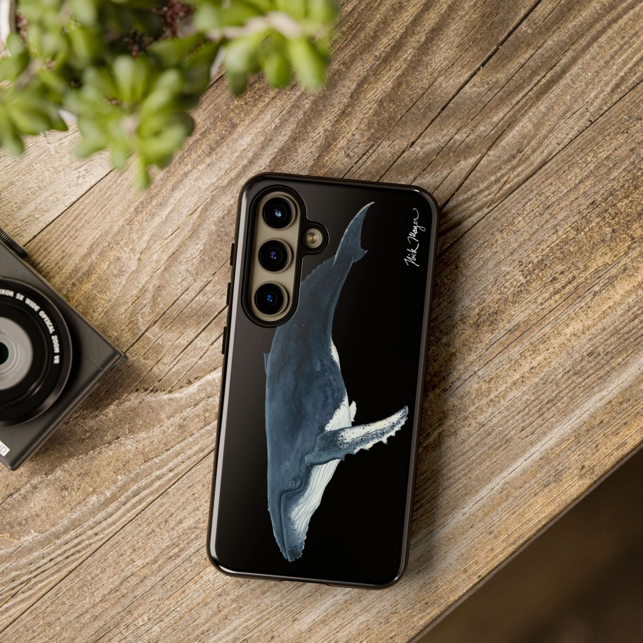 Humpback Black Phone Case (iPhone 16 & Samsung)