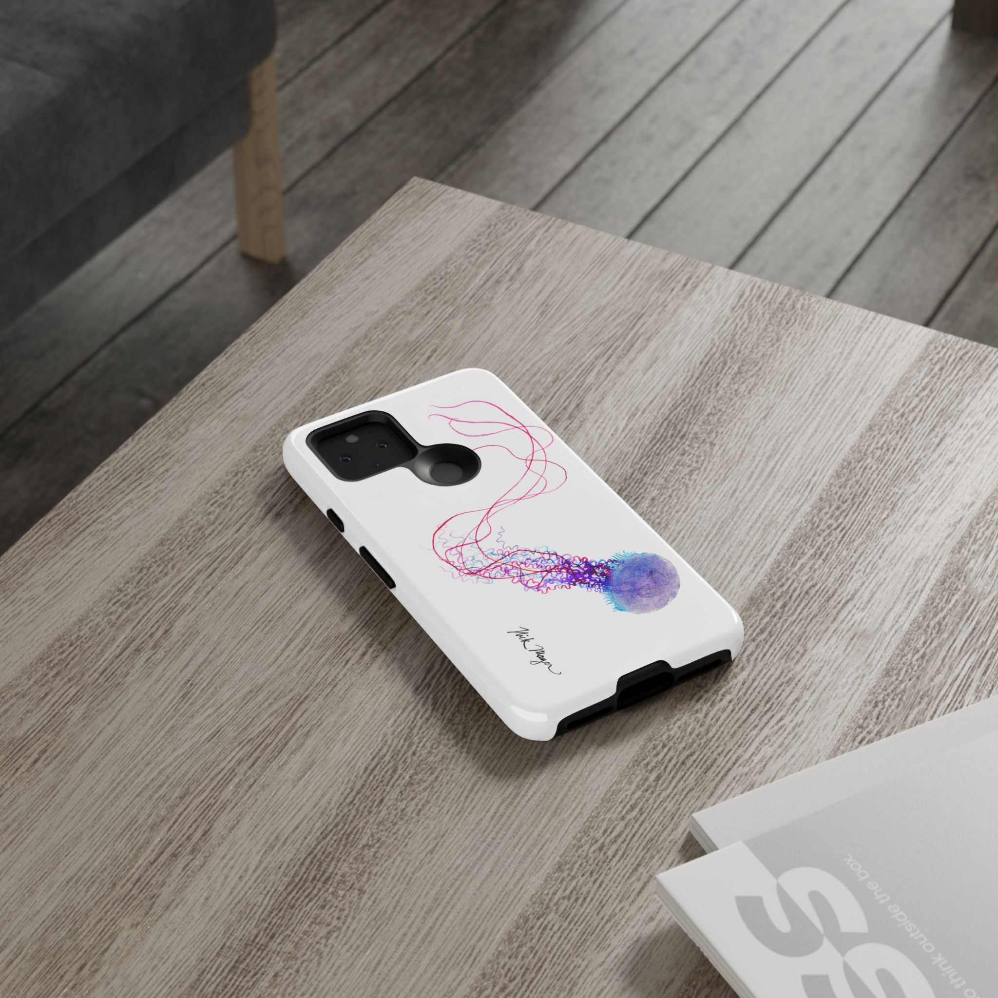 Purple Jellyfish I Phone Case (Samsung)