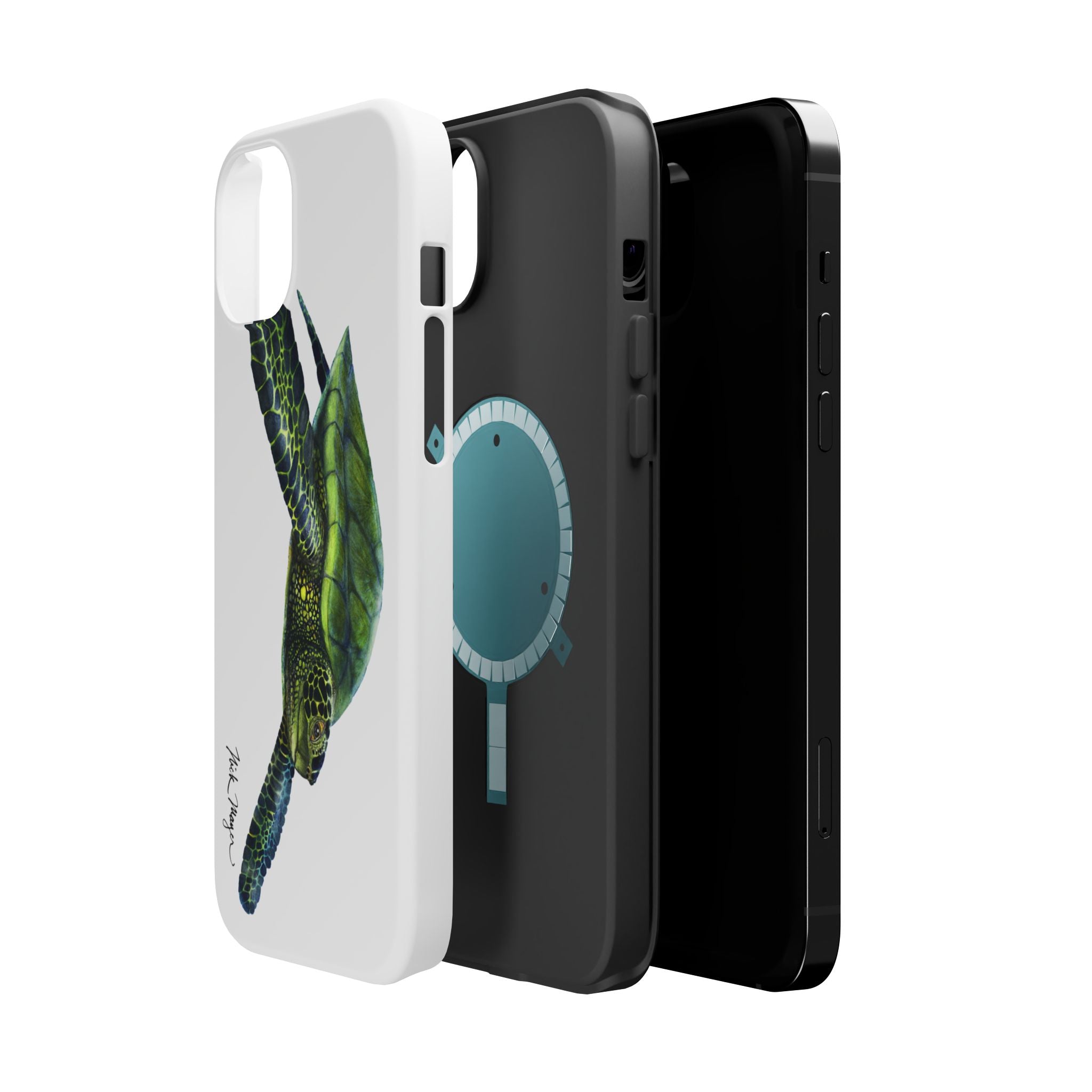 Green Sea Turtle MagSafe iPhone Case