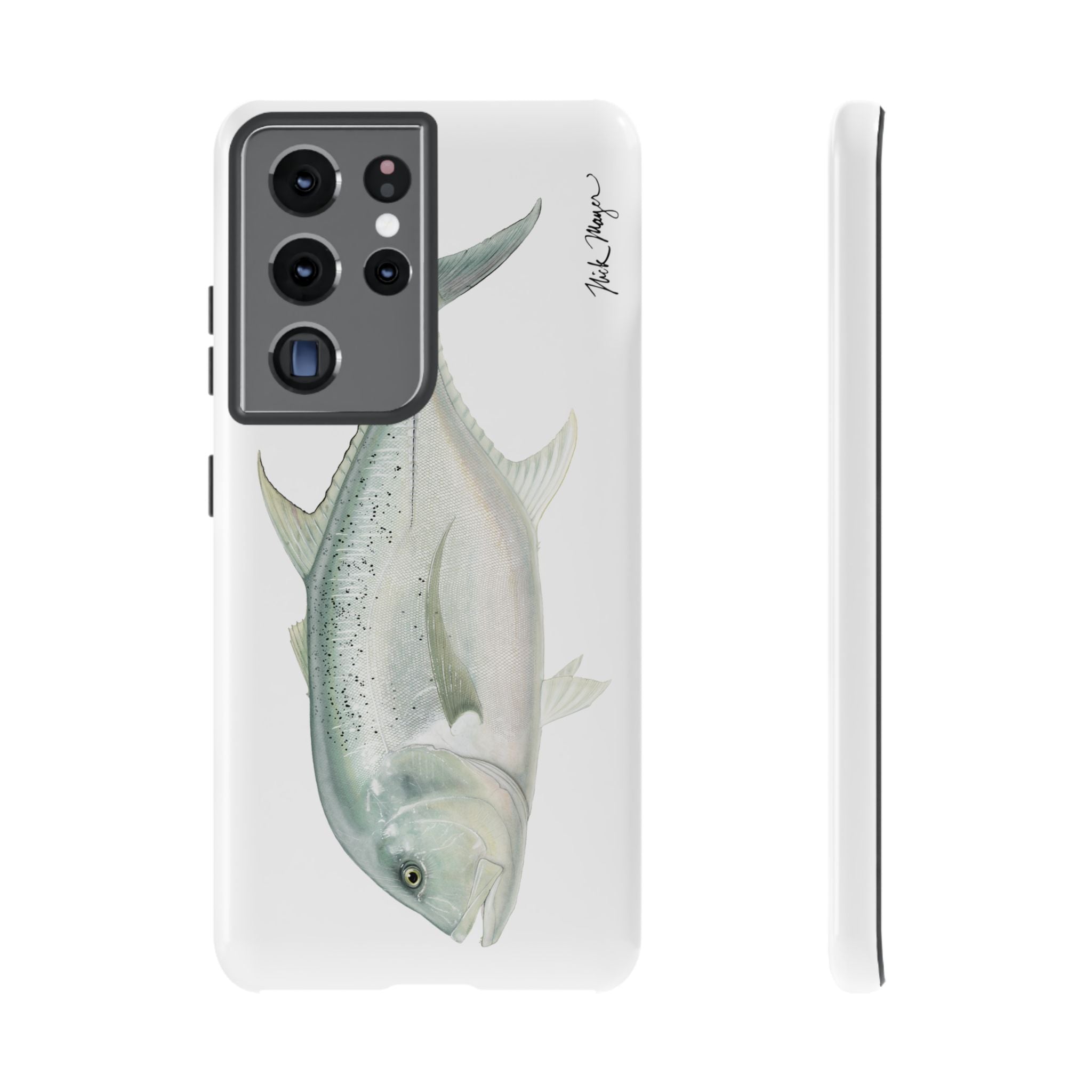 Boss GT White Phone Case (Samsung)