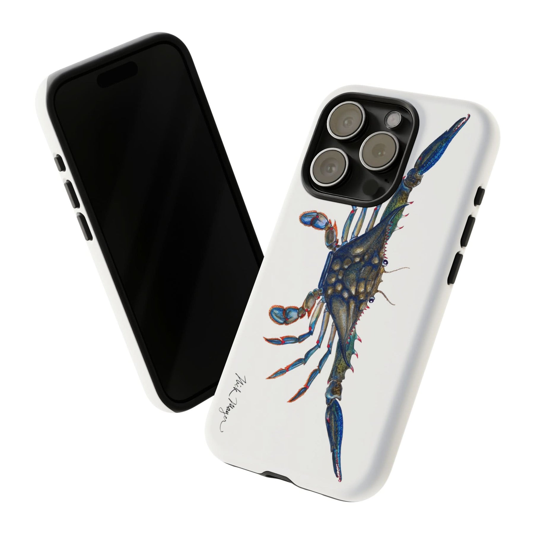 Blue Crab iPhone 15 Case