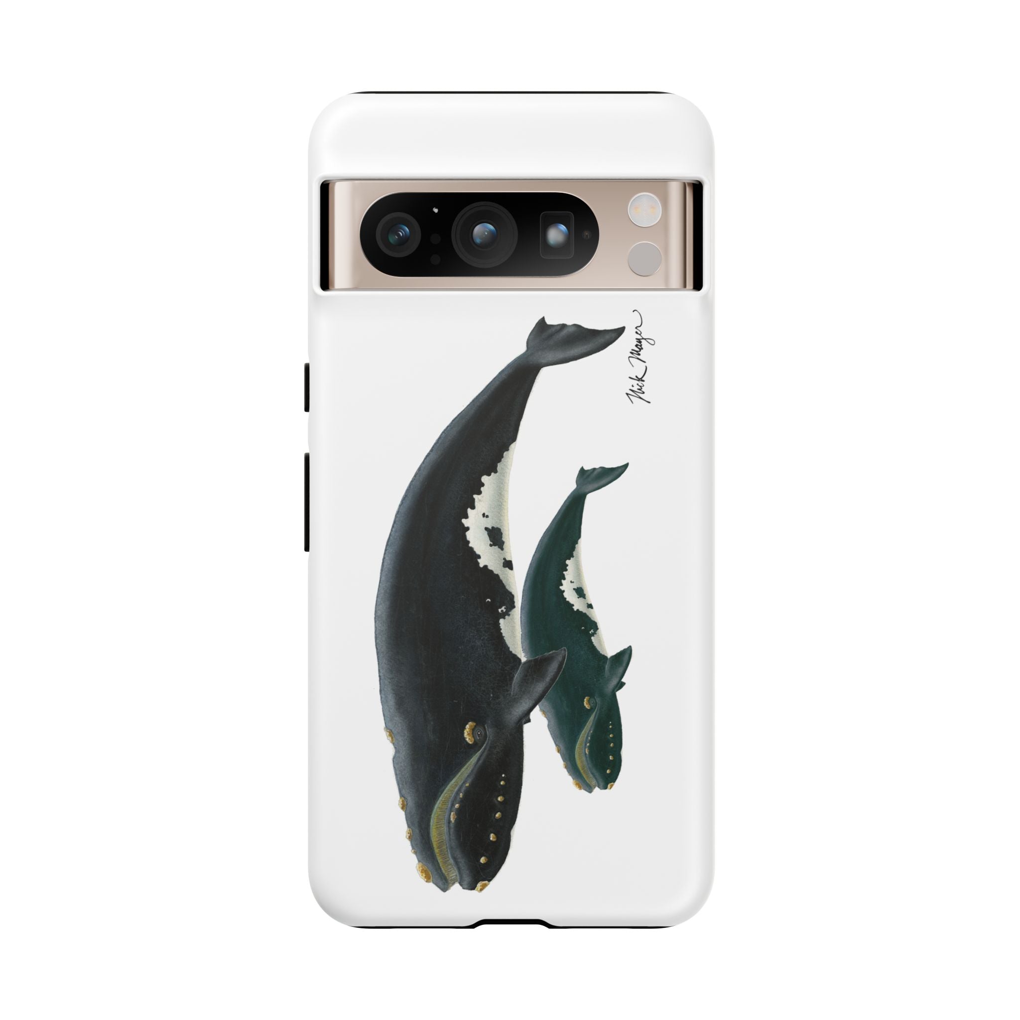 Mother & Calf Right Whale Phone Case (Samsung)