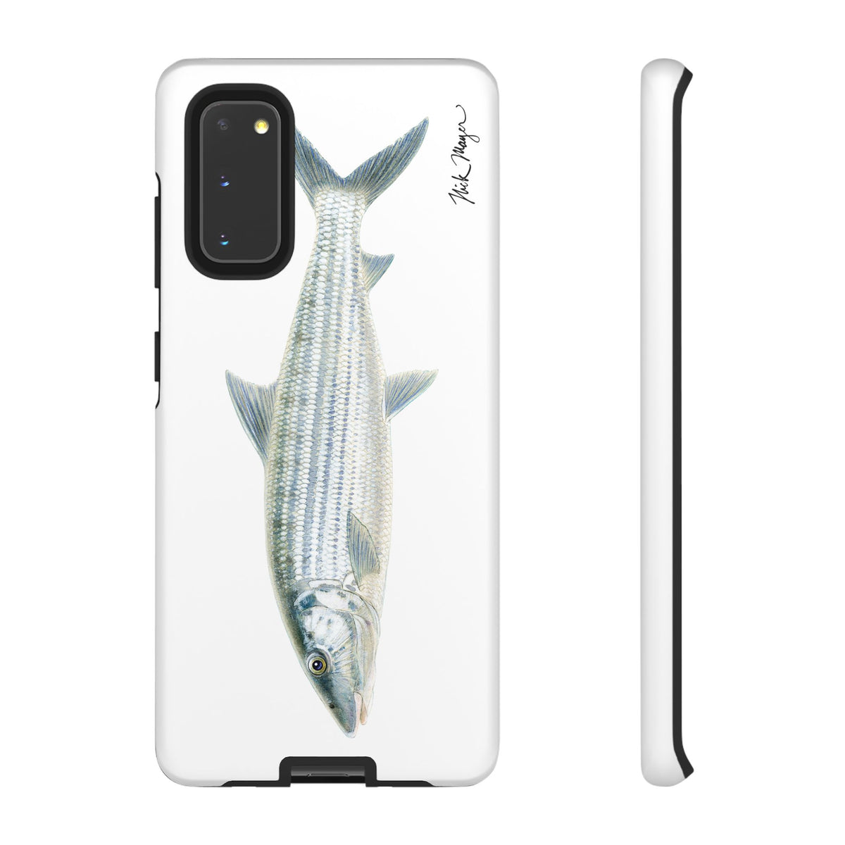 Bonefish White Phone Case (Samsung) Printify