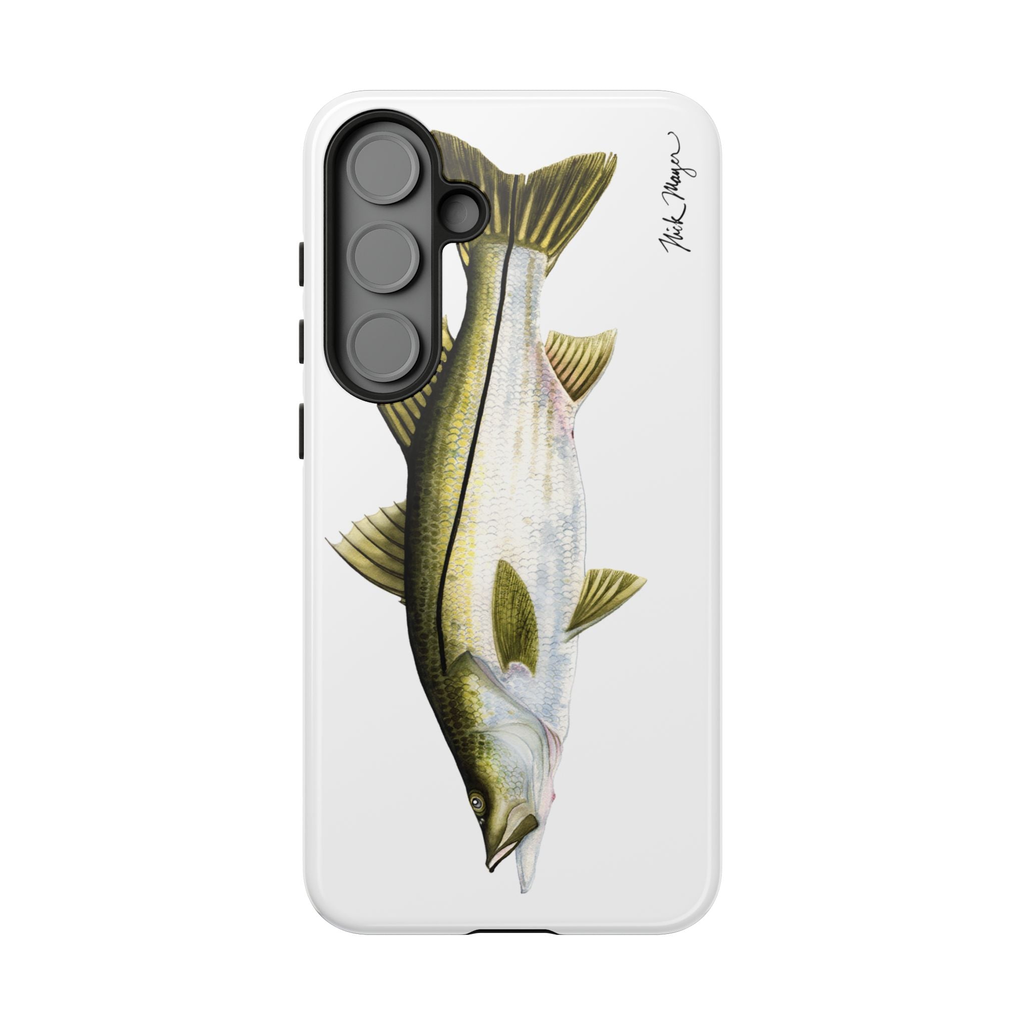 Snook White Phone Case (Samsung)