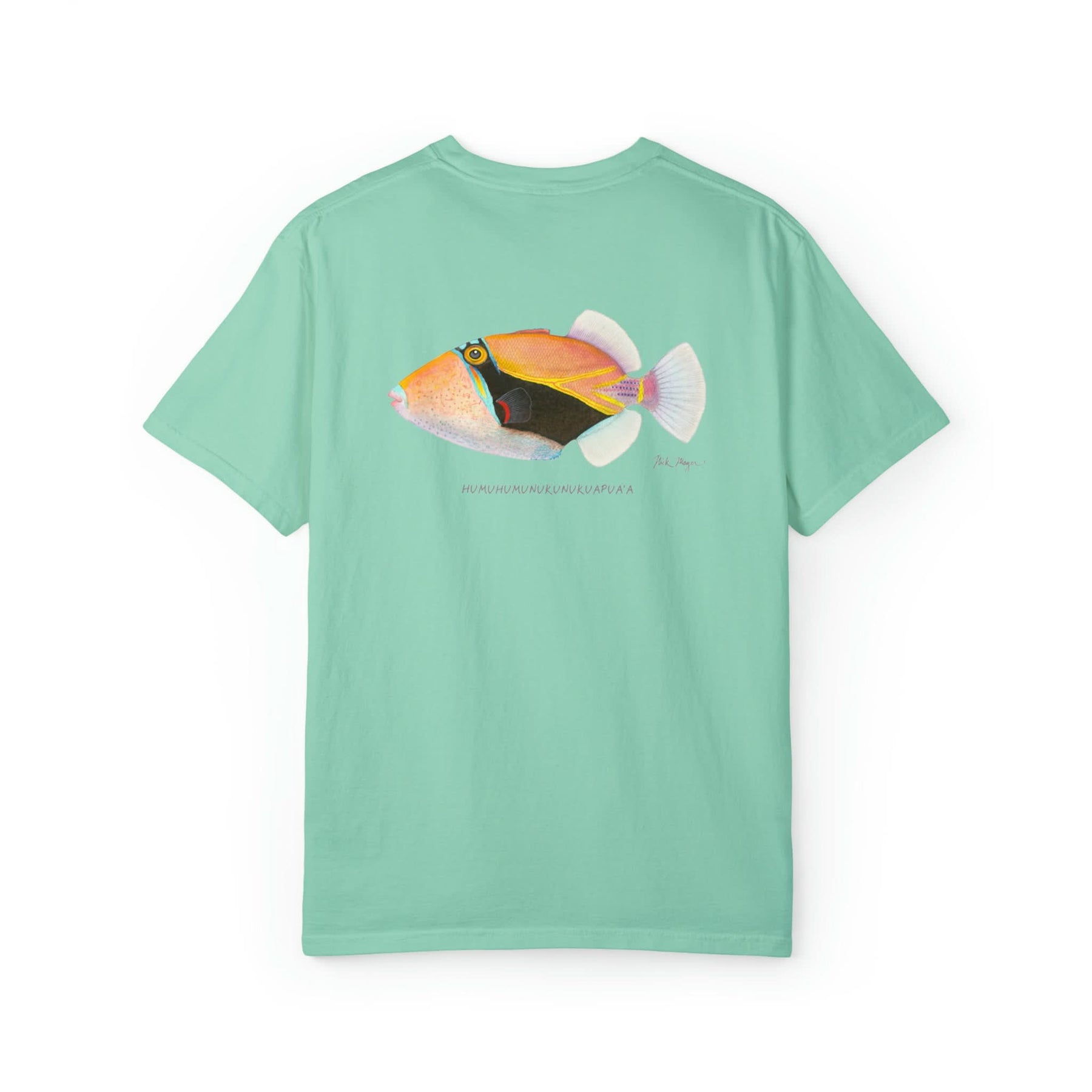Humuhumu Premium Front & Back Comfort Colors Tee