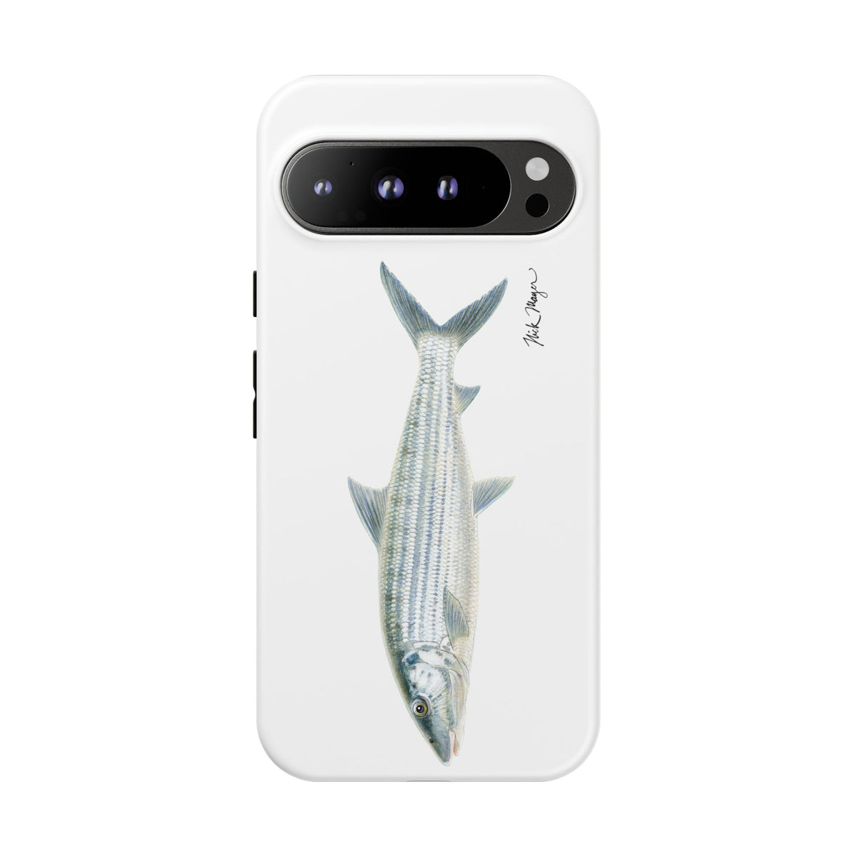 Bonefish White Phone Case (Samsung) Printify
