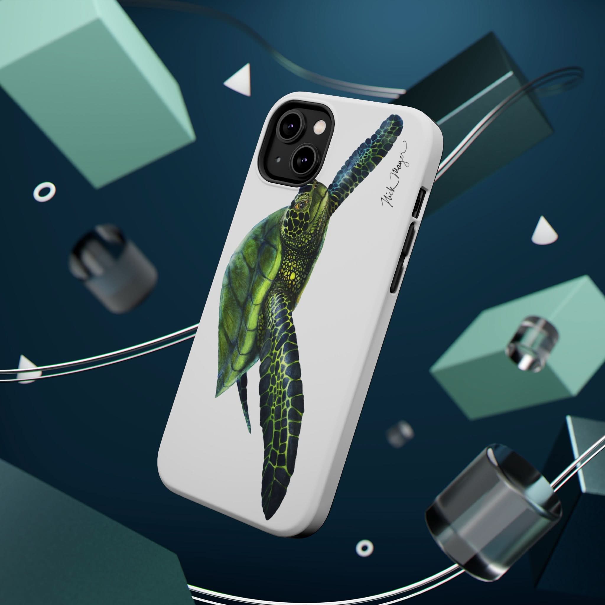 Green Sea Turtle MagSafe iPhone Case