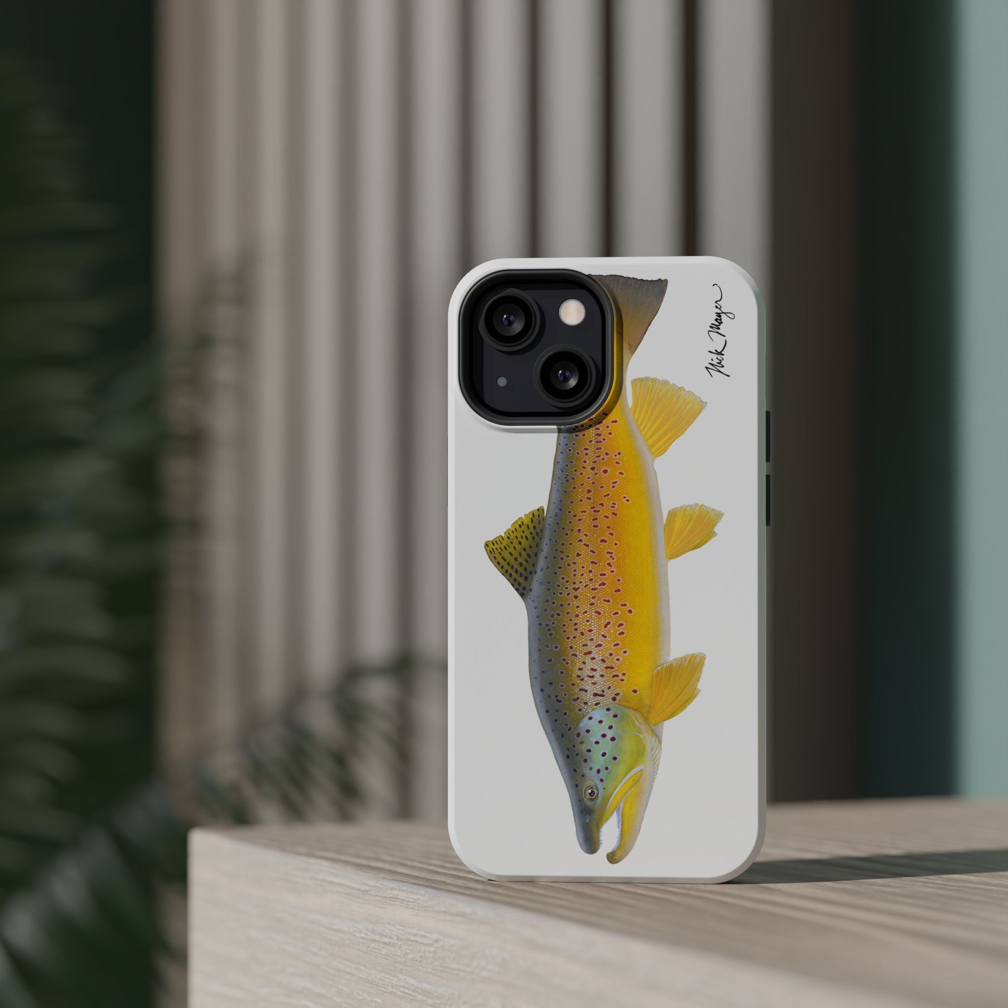 Brown Trout 3 MagSafe iPhone Case