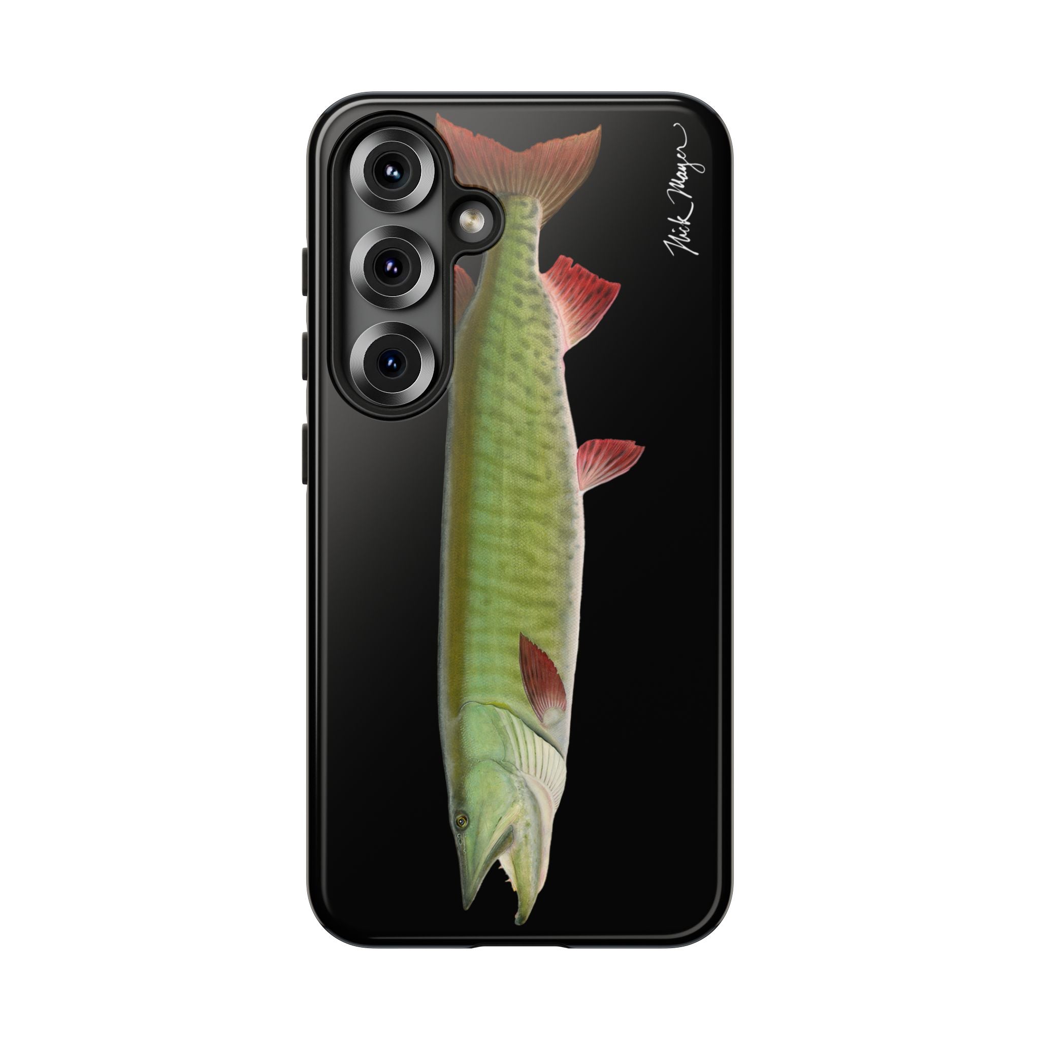 Trophy Muskie Black Phone Case (Samsung)