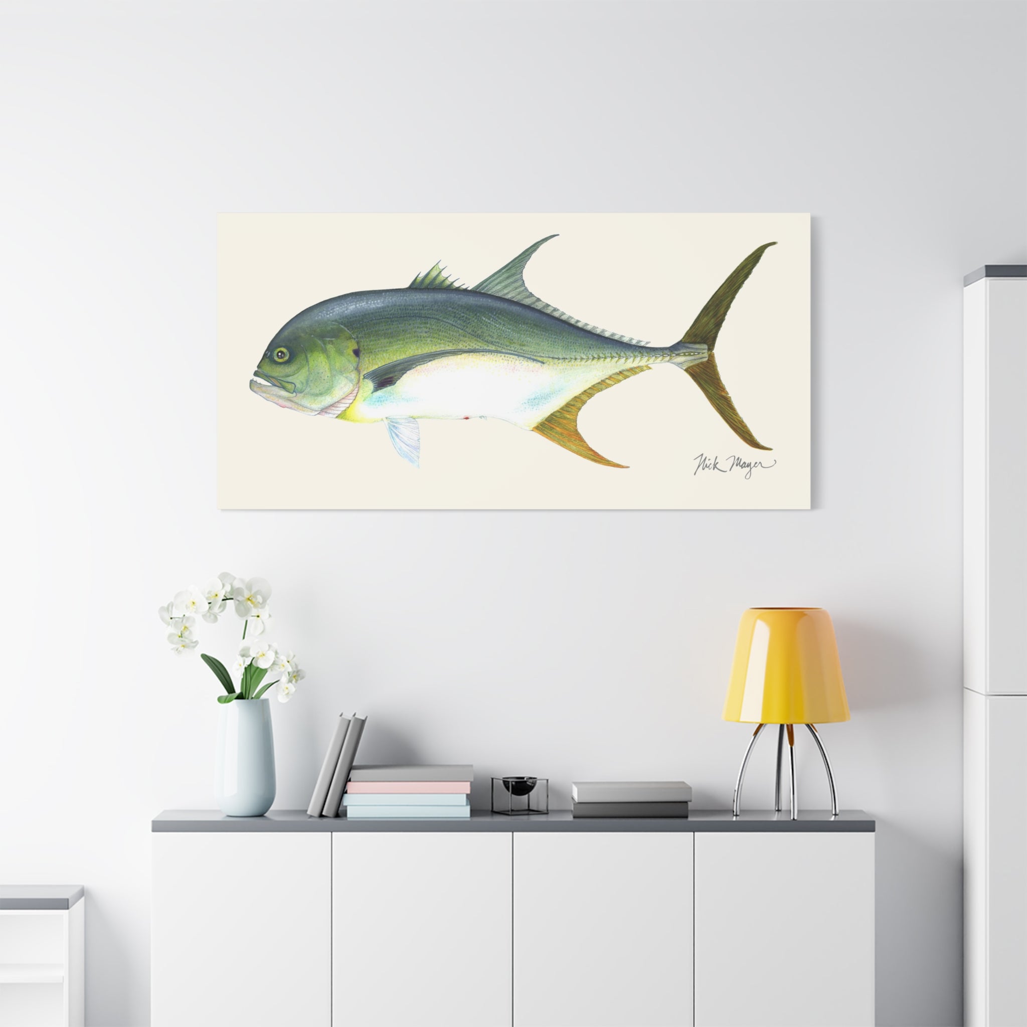 Jack Crevalle Canvas Print