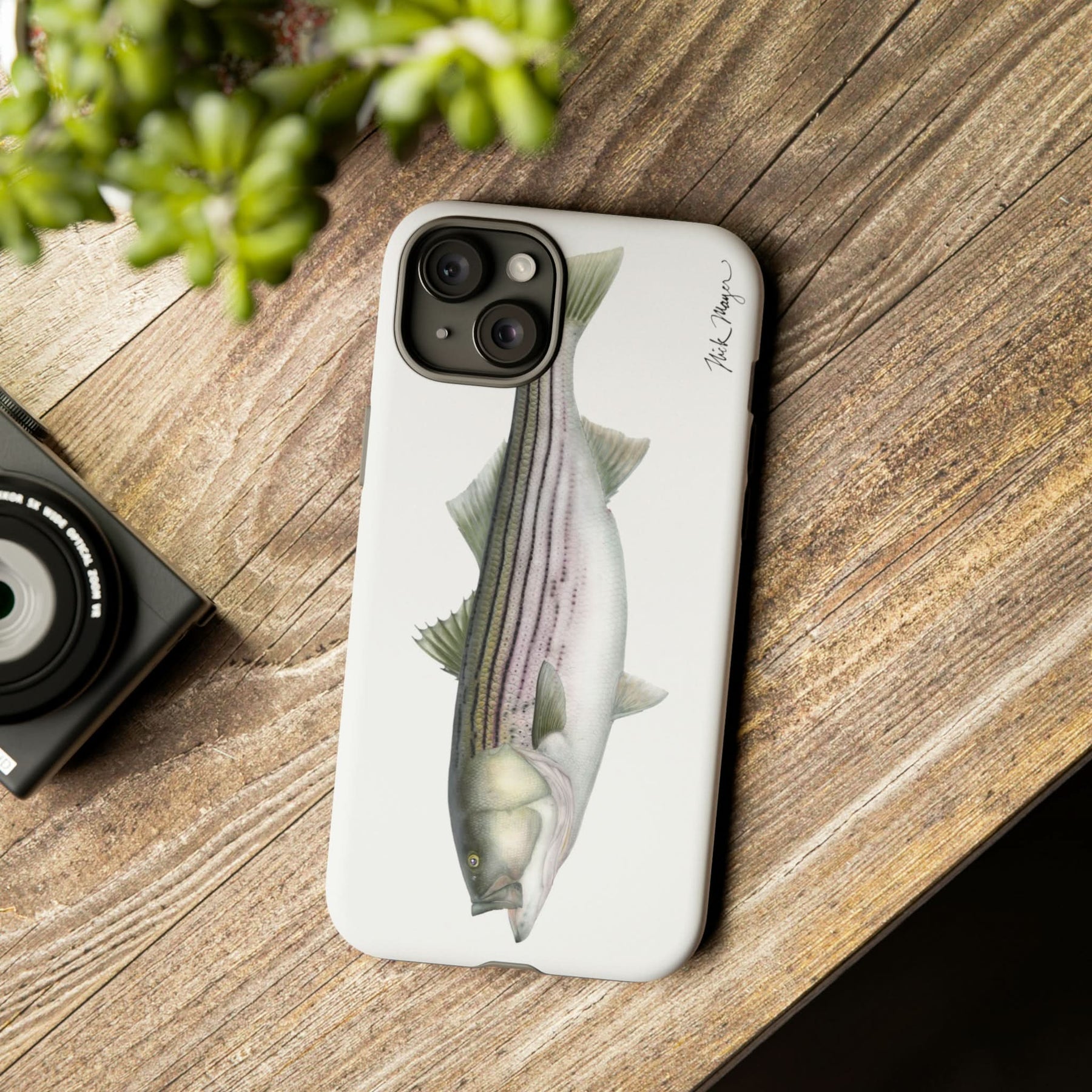 30 lb Striper iPhone 15 Case