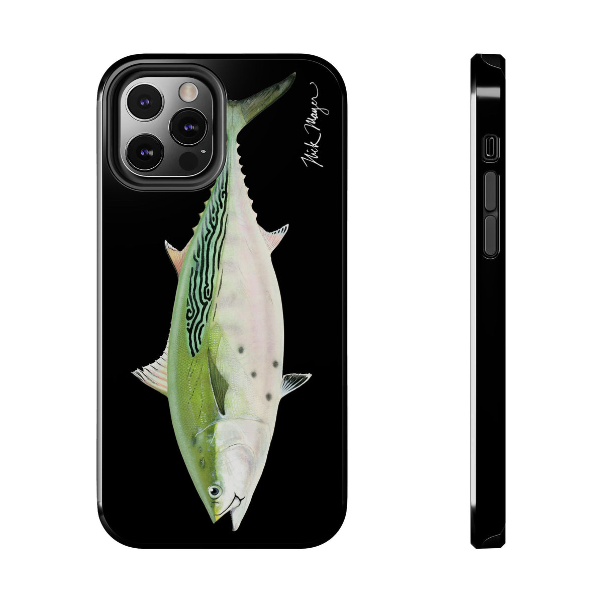 Albie Black Phone Case (iPhone) Printify