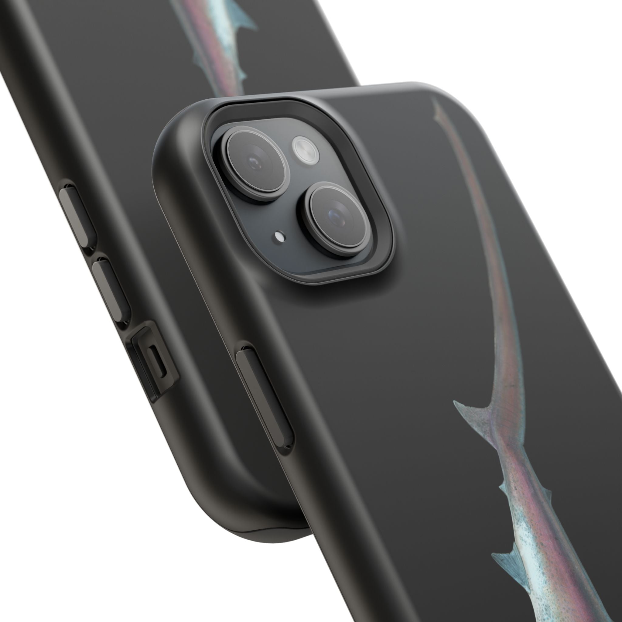 Thresher Shark MagSafe Black iPhone Case