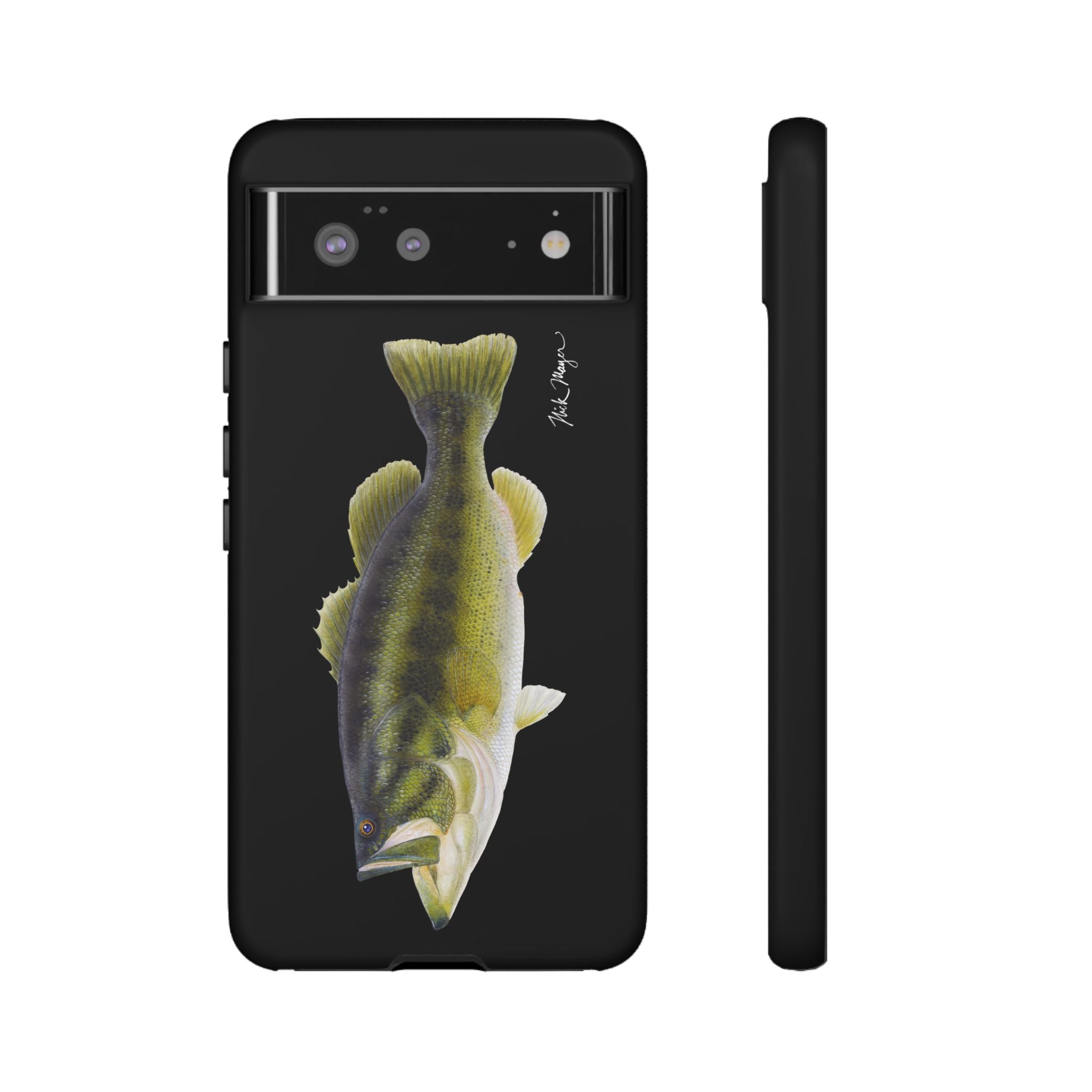Largemouth Bass Black Phone Case (Samsung)