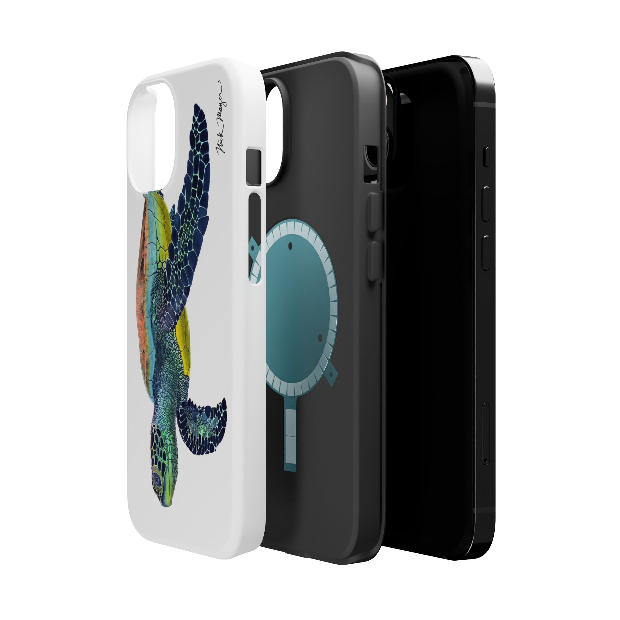 Green Sea Turtle II MagSafe iPhone Case