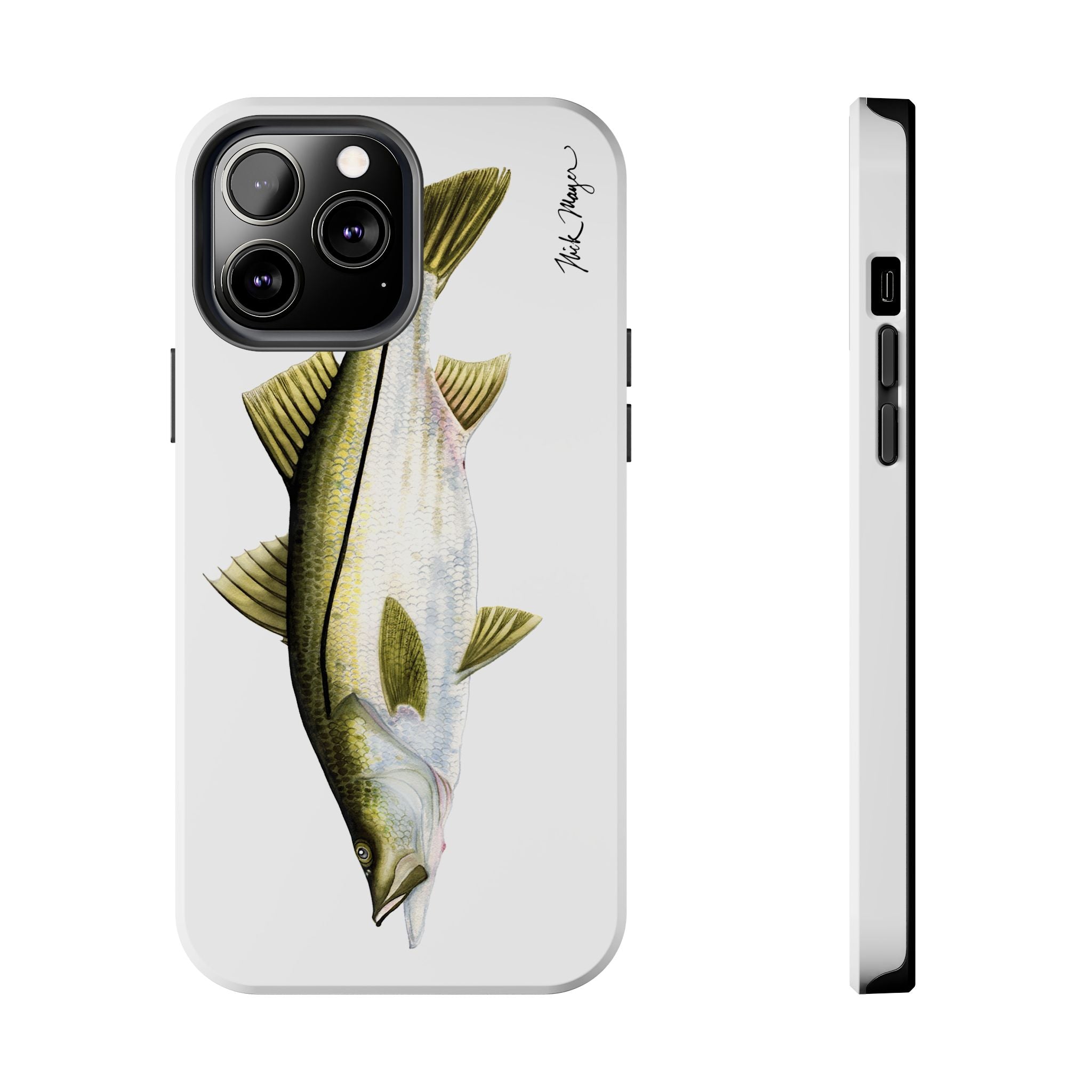 Snook White Phone Case (iPhone)