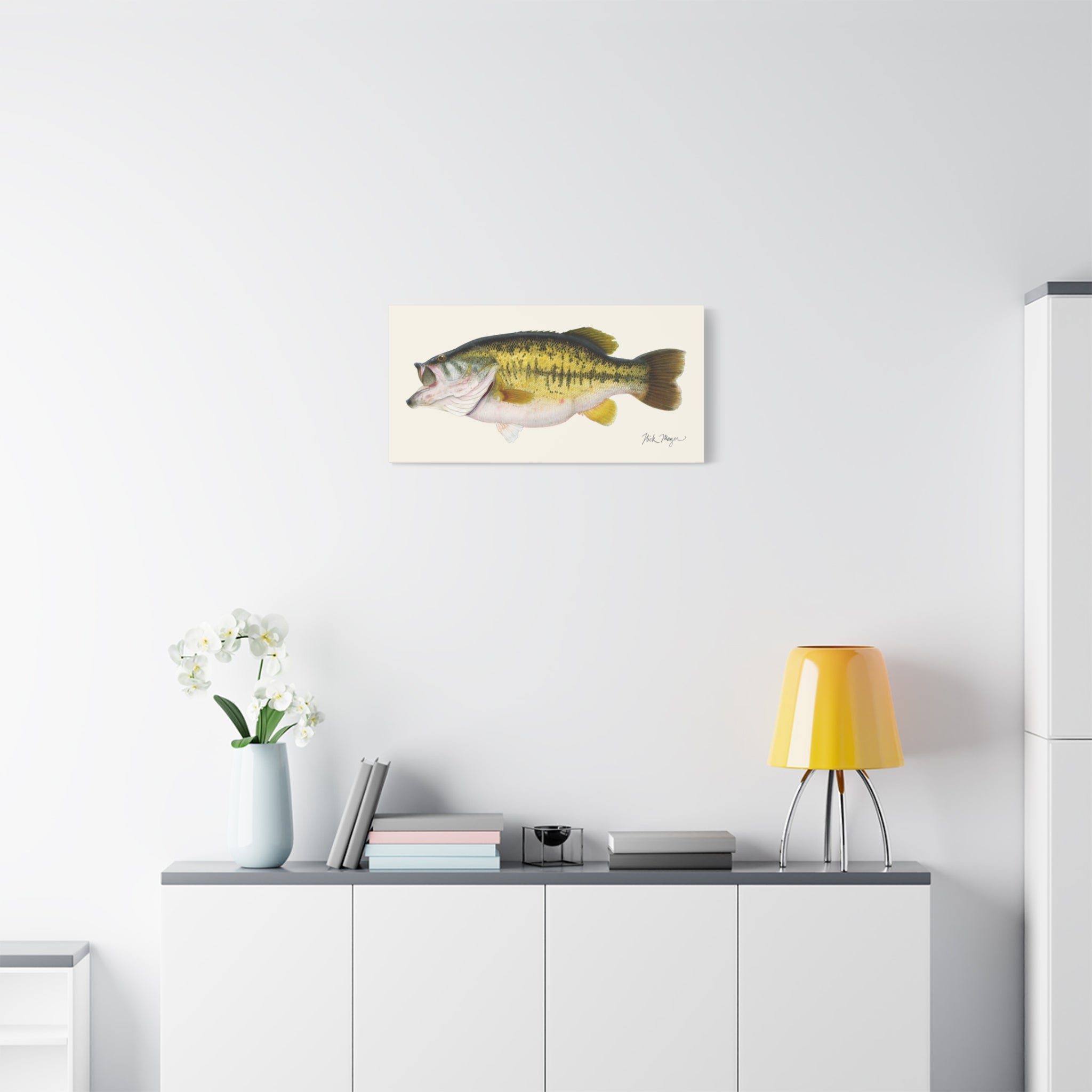 Largemouth Bass II Canvas Print