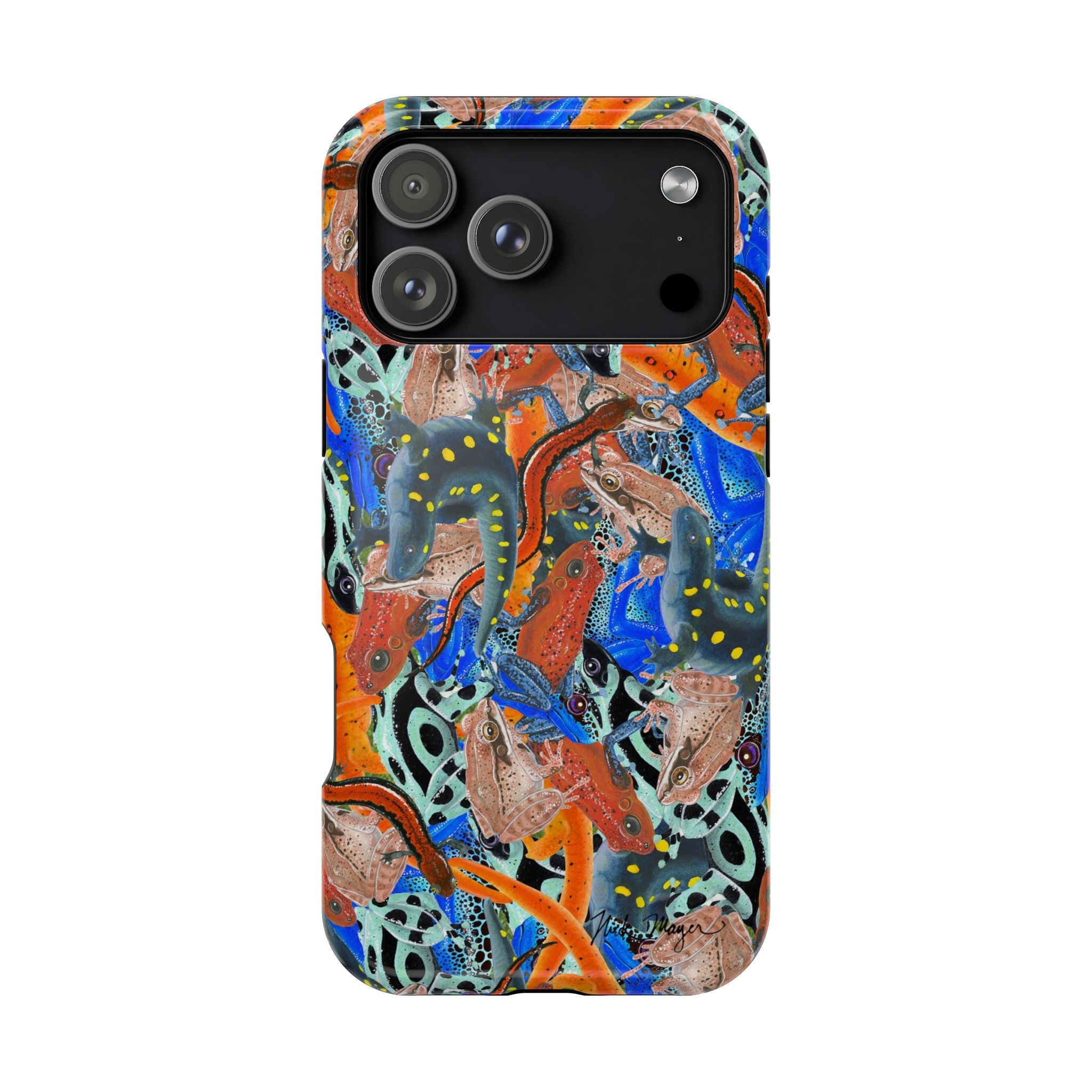 Frogs and Salamanders MagSafe iPhone Case
