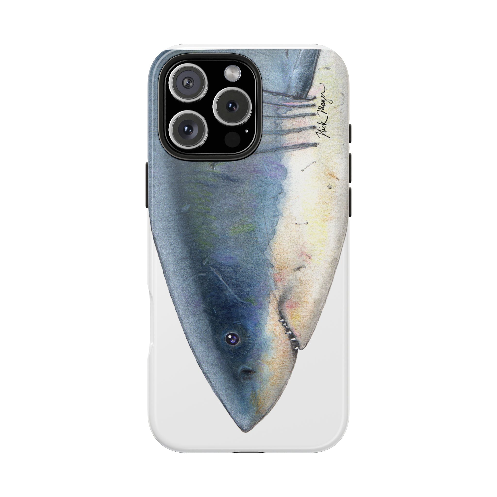Great White Shark Face Phone Case (iPhone)