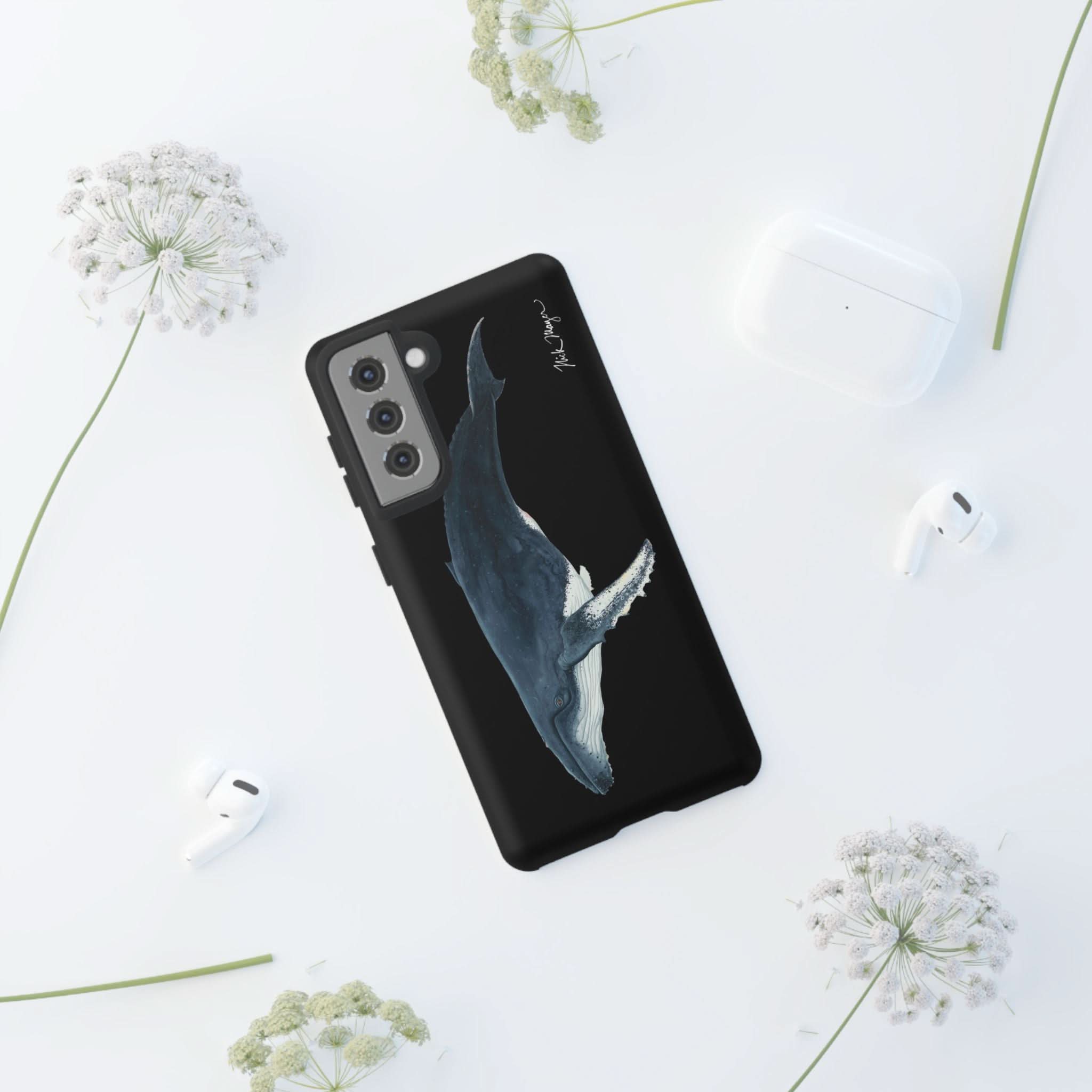Humpback Black Phone Case (iPhone 16 & Samsung)