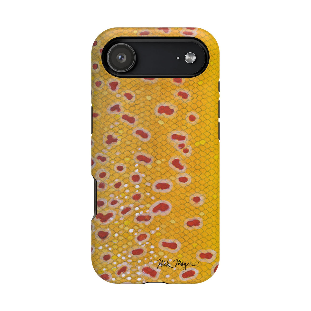 Brown Trout 3 Skin MagSafe iPhone Case Printify